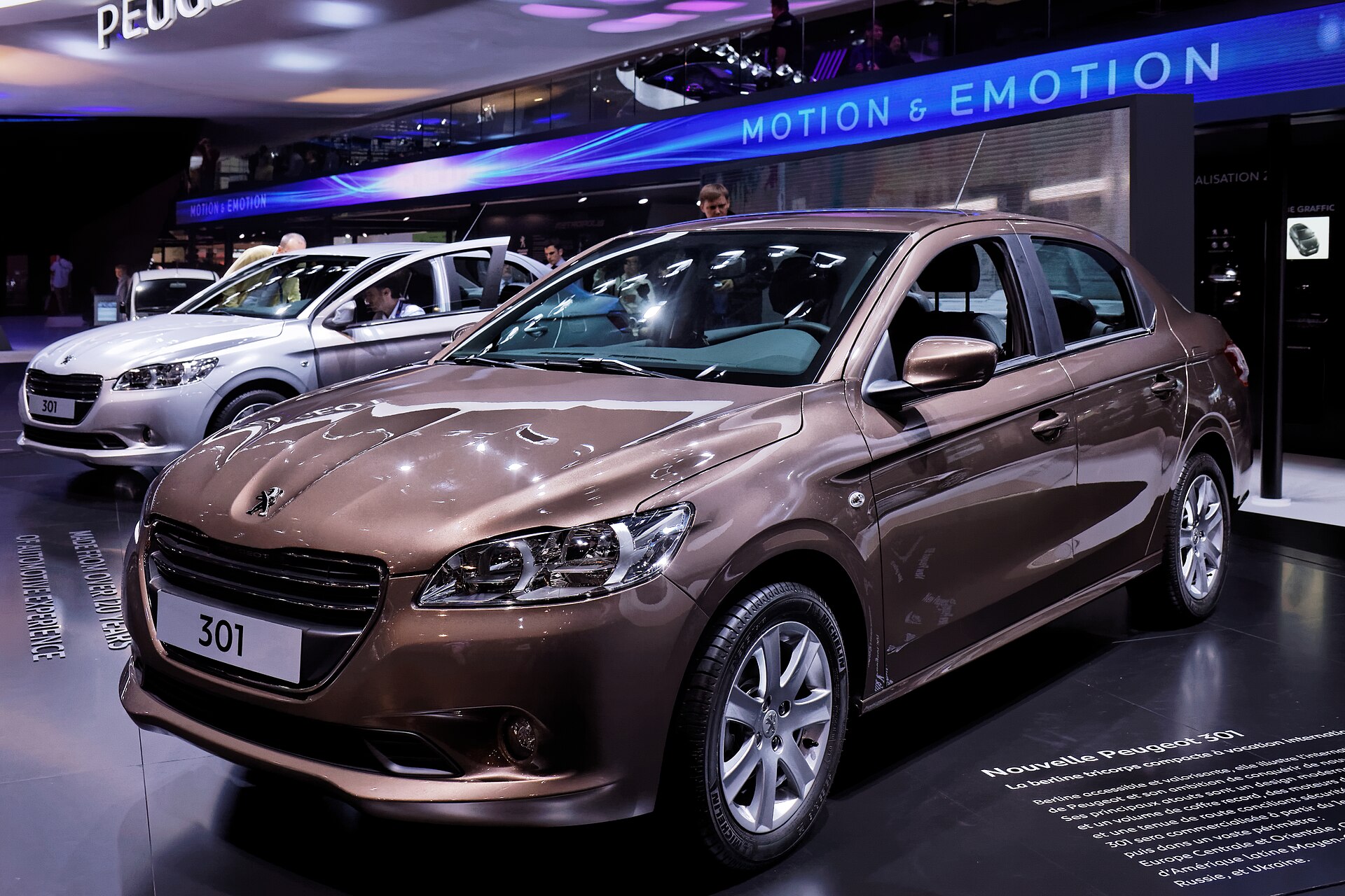 Peugeot 301 at the 2012 Paris Motor Show
