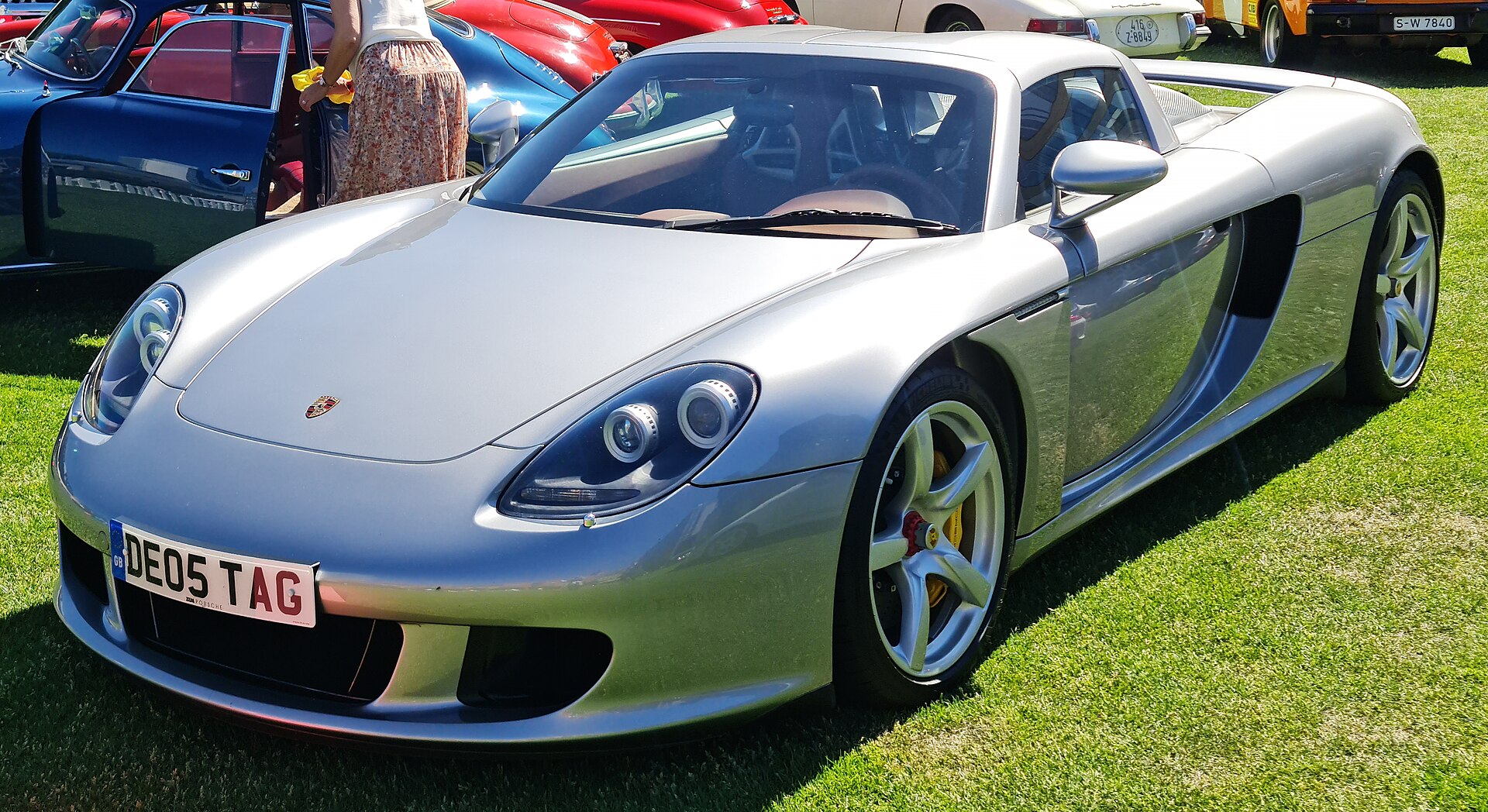 2005 Porsche Carrera GT in silver