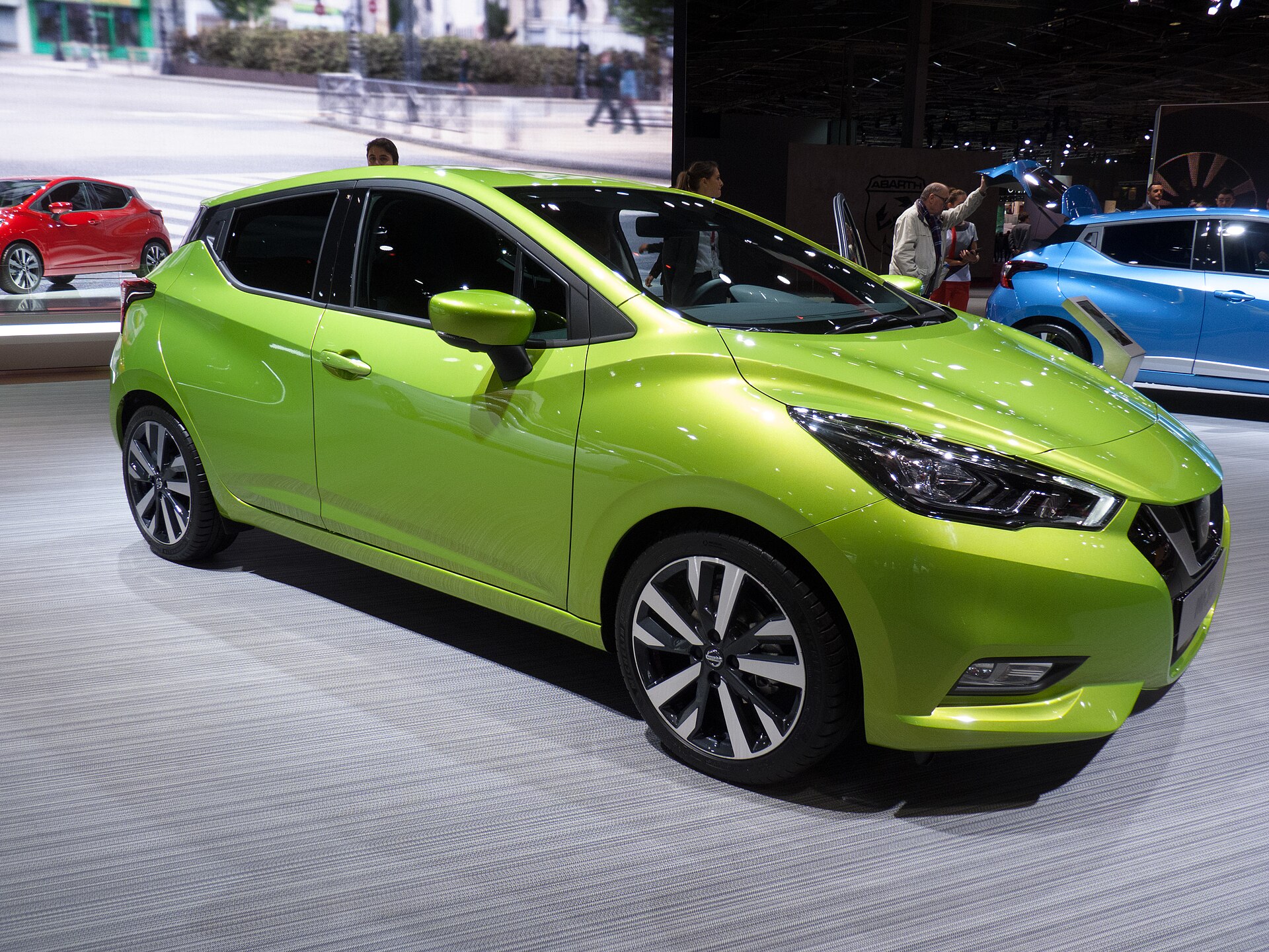 2016 Nissan Micra at the 2016 Paris Motor Show
