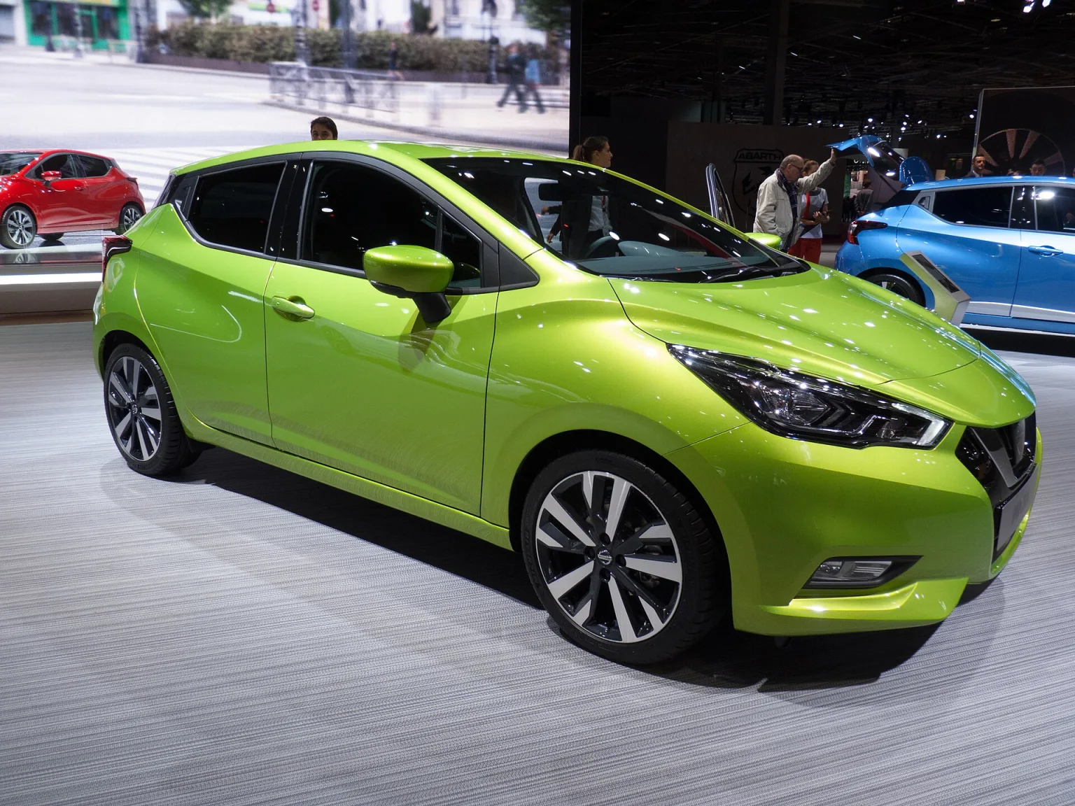 2016 Nissan Micra at the 2016 Paris Motor Show