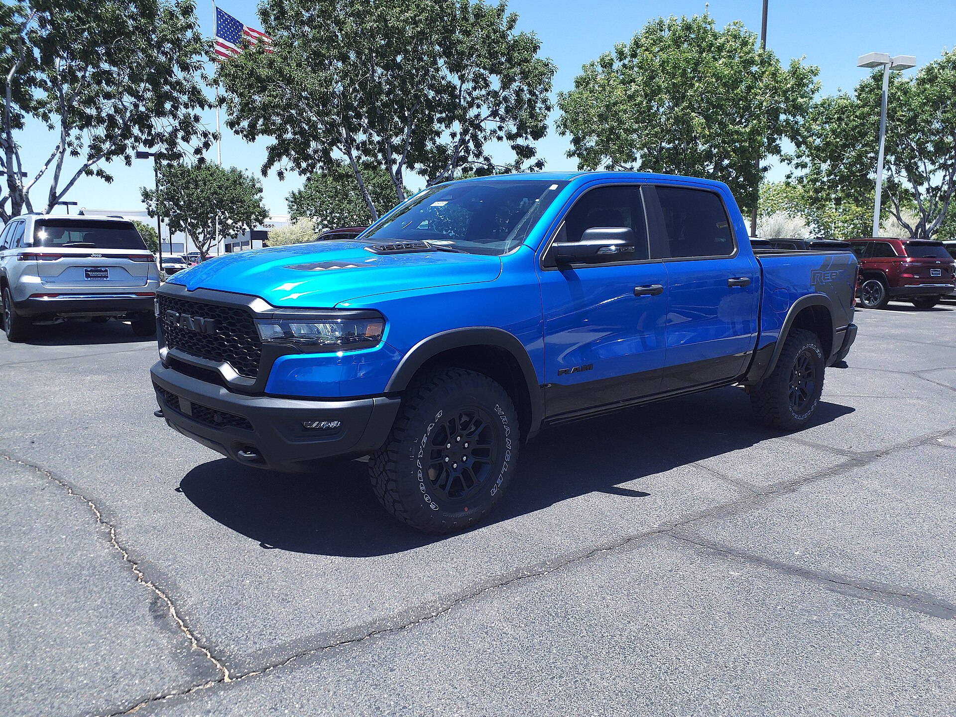 2015-2018 Ram 1500 Rebel, the correct generation for the 2017 Black Edition