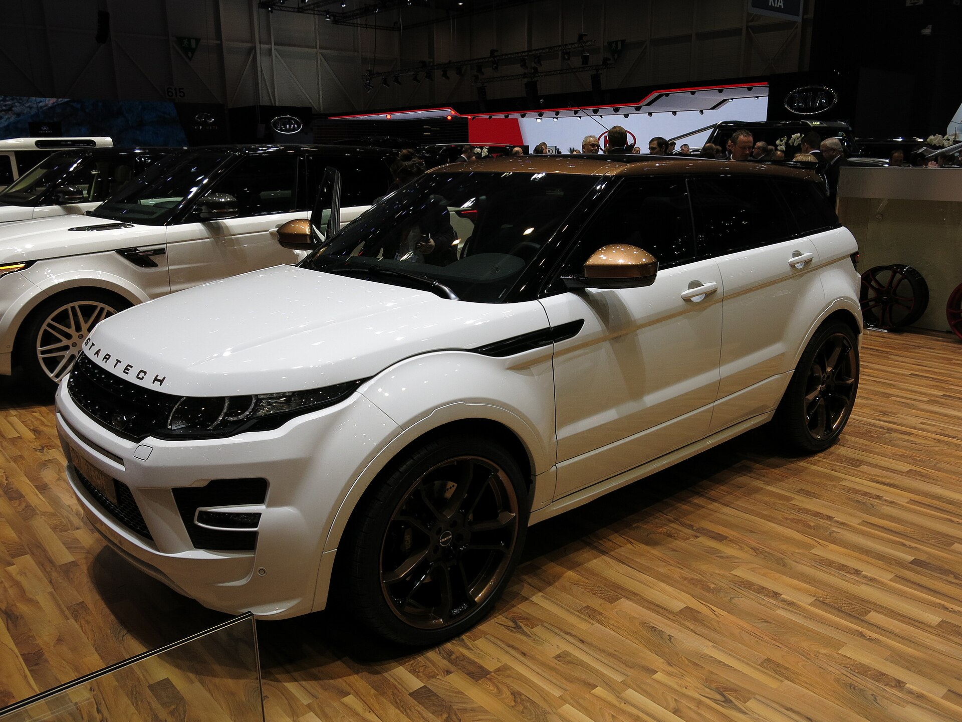Range Rover Evoque at the 2015 Geneva Motor Show