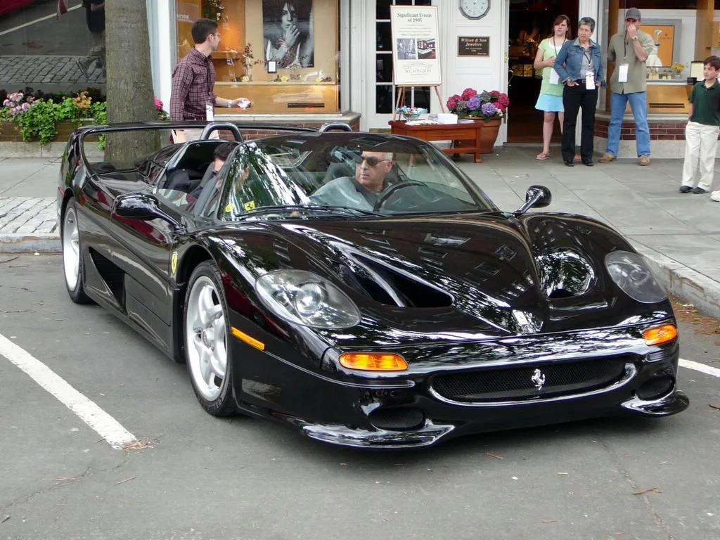 1995 Ferrari F50 at a car show