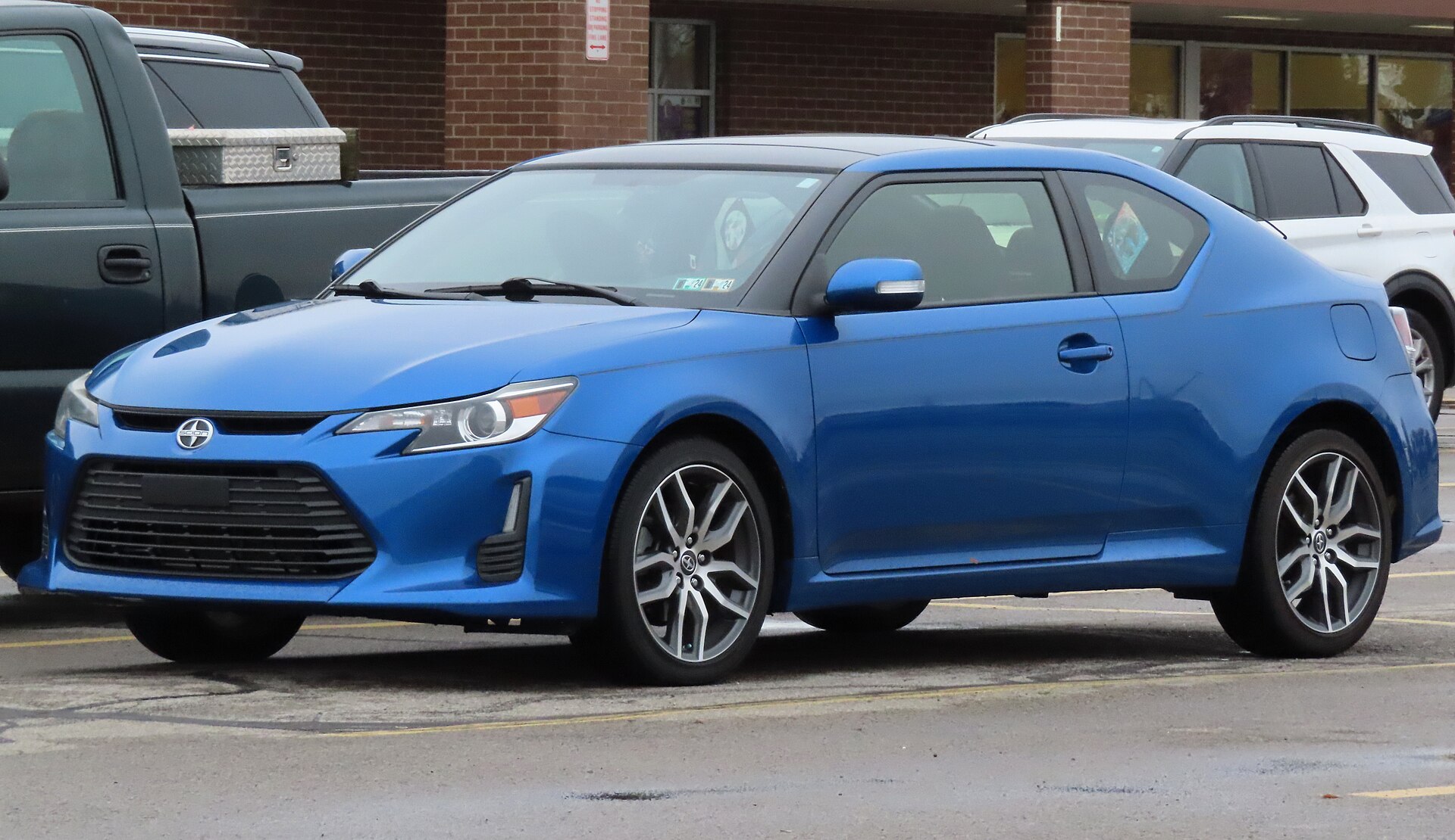 2016 Scion tC, front left view