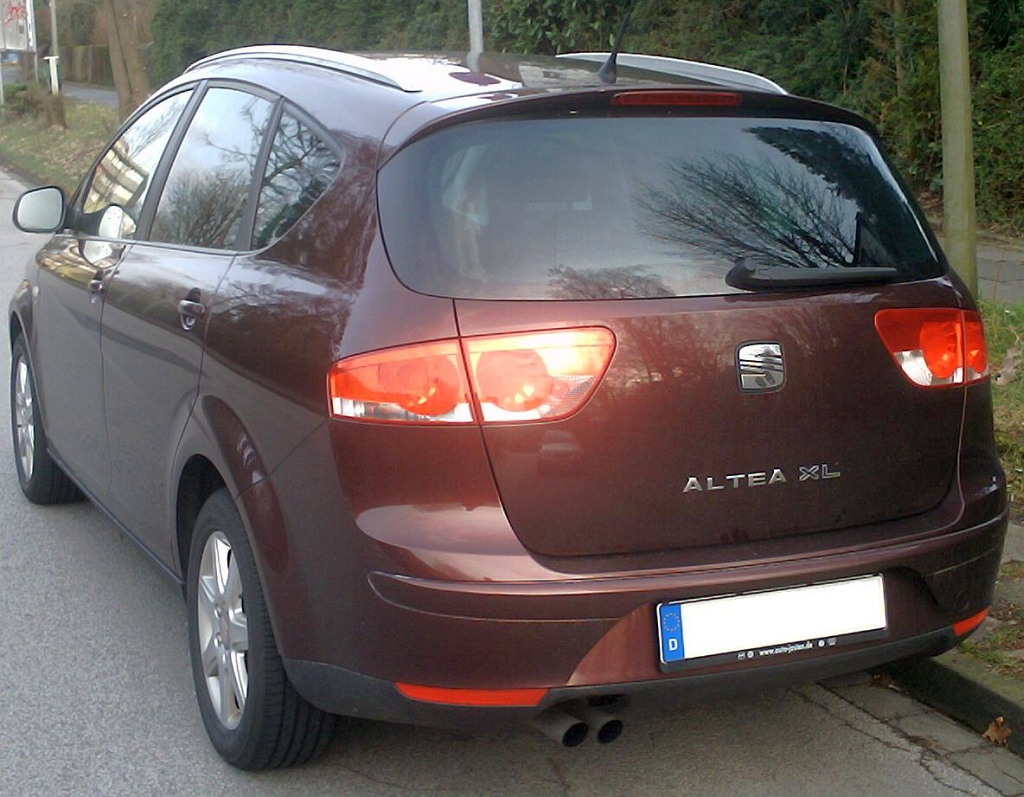 Seat Altea XL, rear view