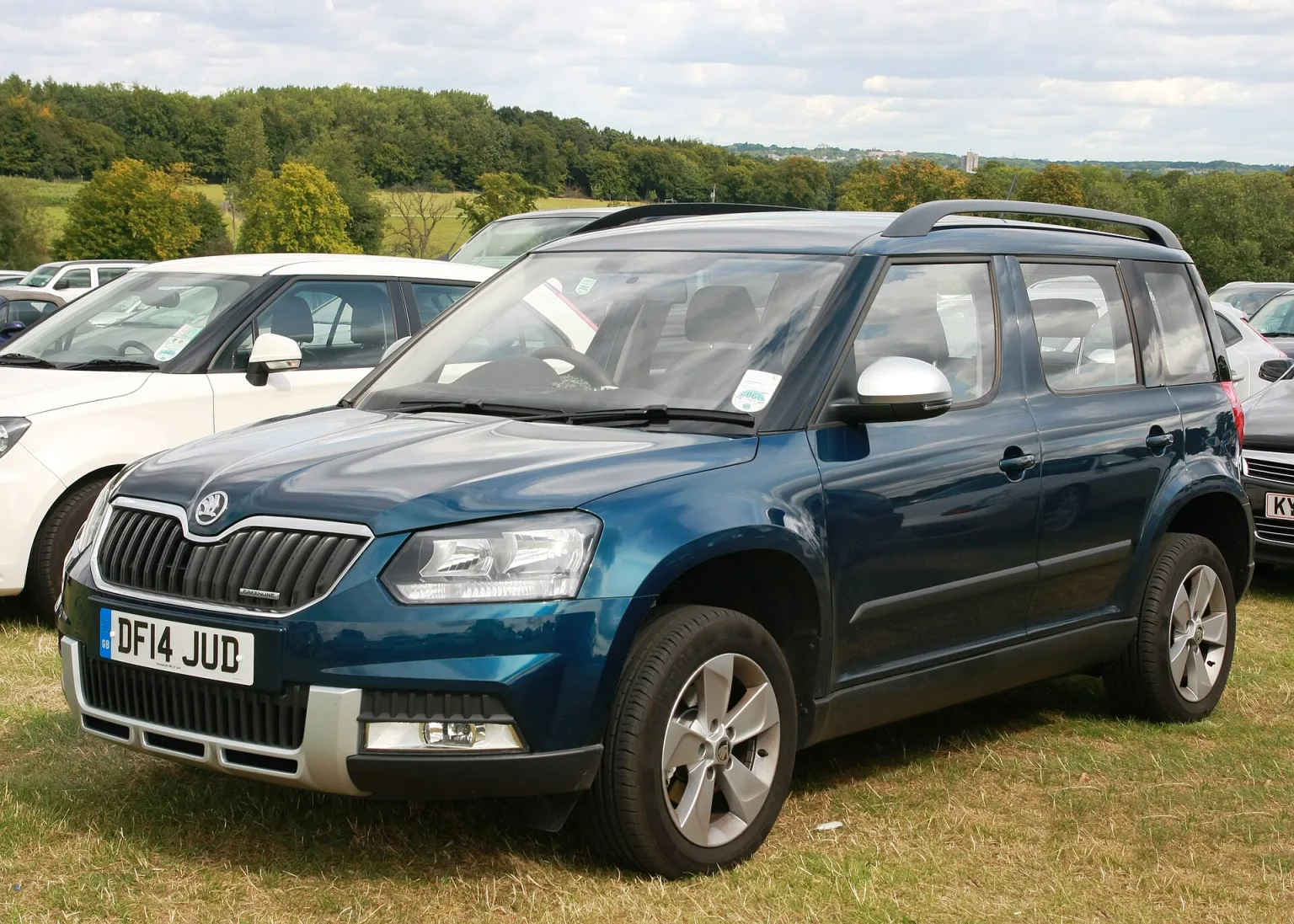 Škoda Yeti Greenline, post-2013 facelift, registered July 2014