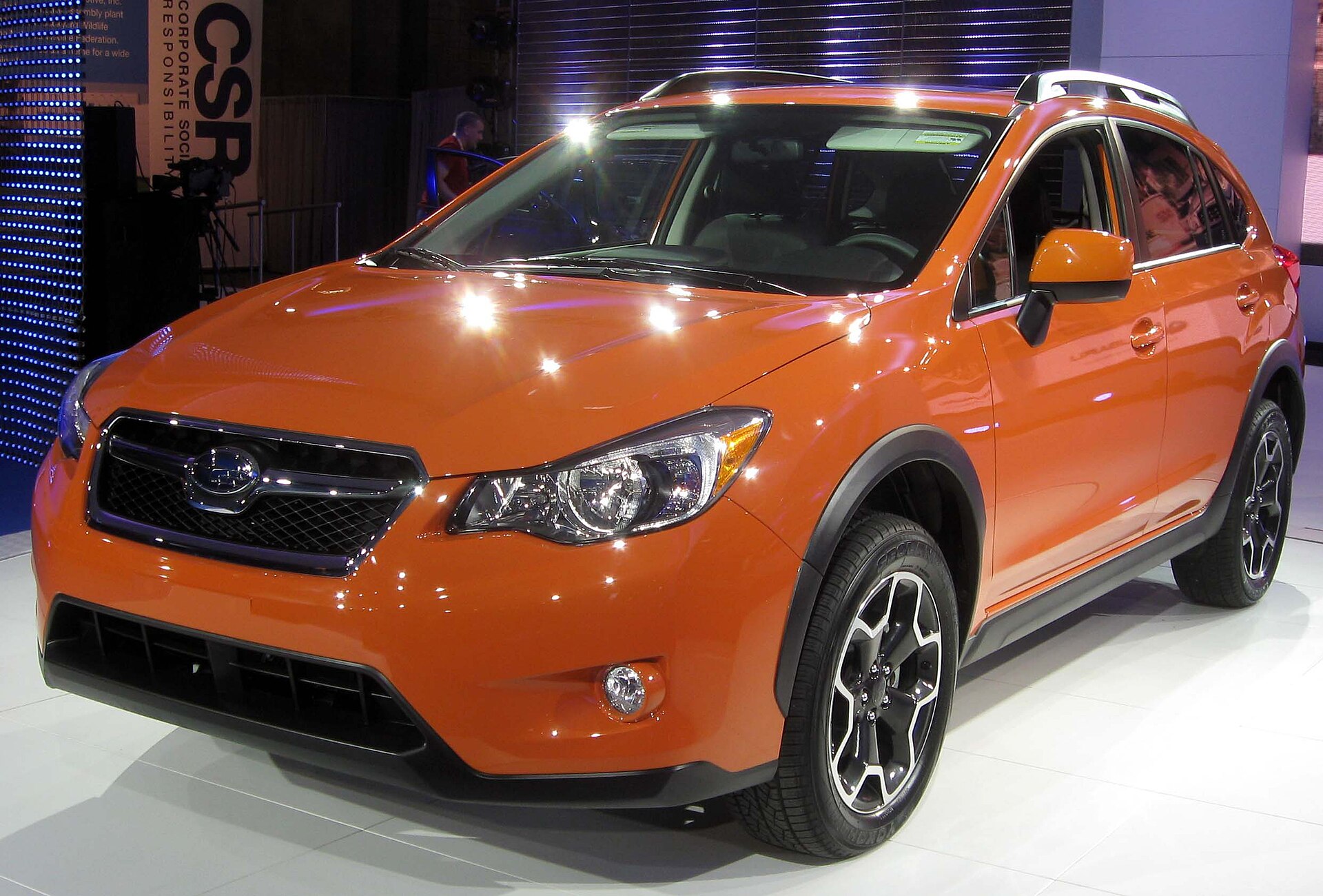 2013 Subaru XV Crosstrek at the 2012 New York International Auto Show