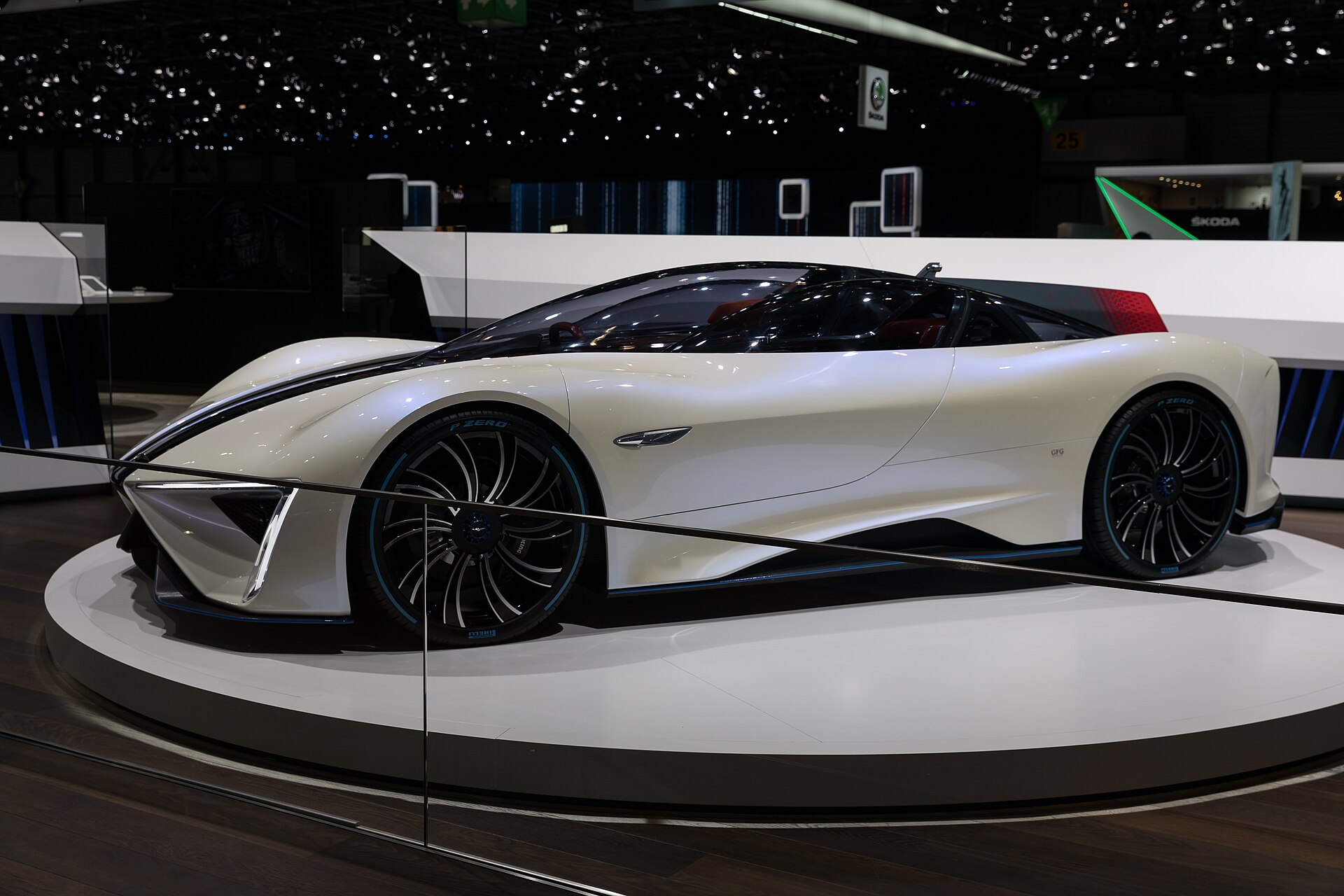 Techrules Ren at the 2018 Geneva International Motor Show