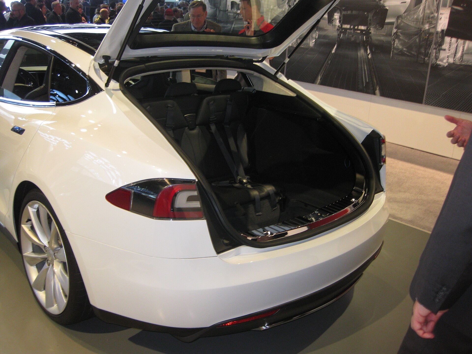 Tesla Model S at NAIAS 2012