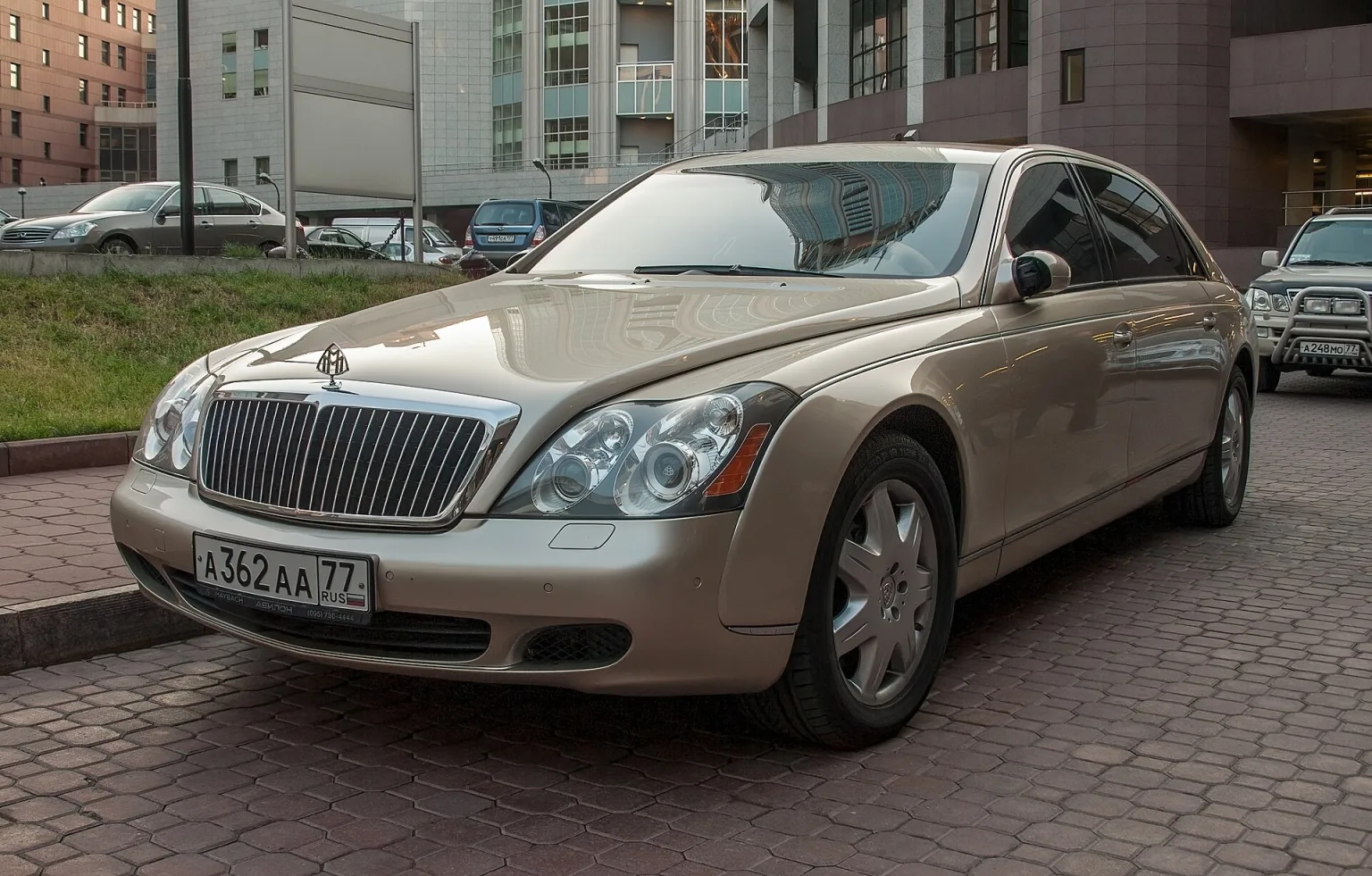 Maybach 62 in Moscow