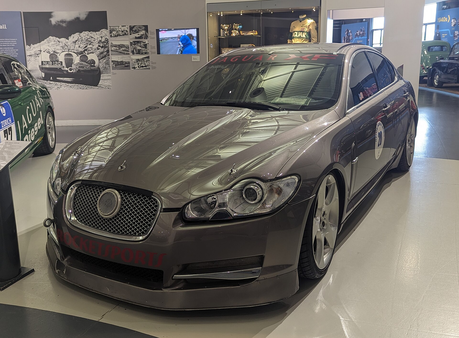 2008 Jaguar XFR, the model featured in Top Gear Series 13 Episode 5.