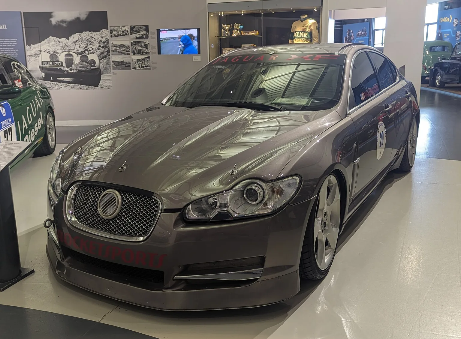 2008 Jaguar XFR, the model featured in Top Gear Series 13 Episode 5.