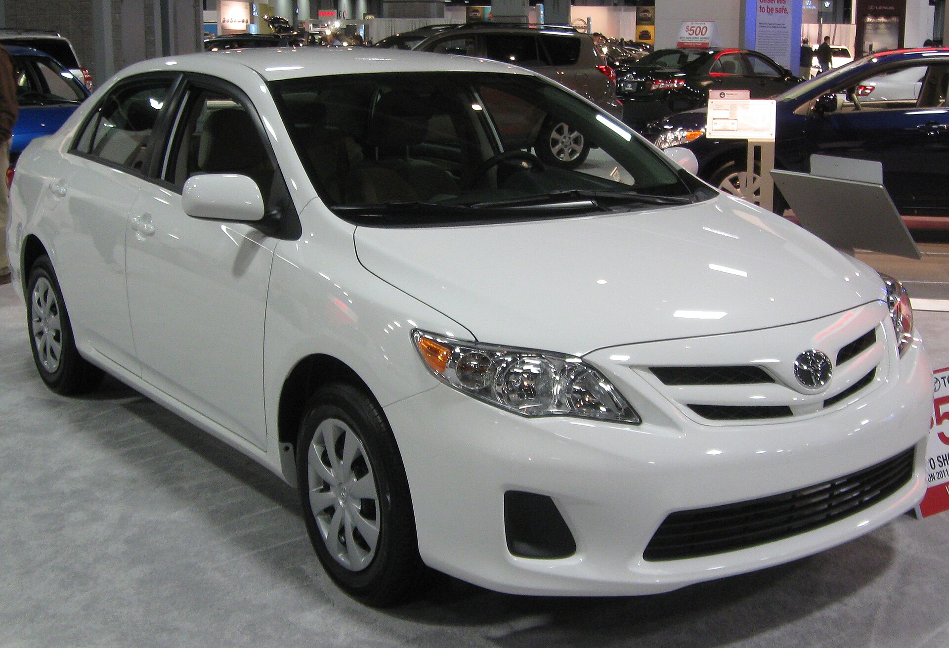 2011 Toyota Corolla LE photographed in Washington, DC