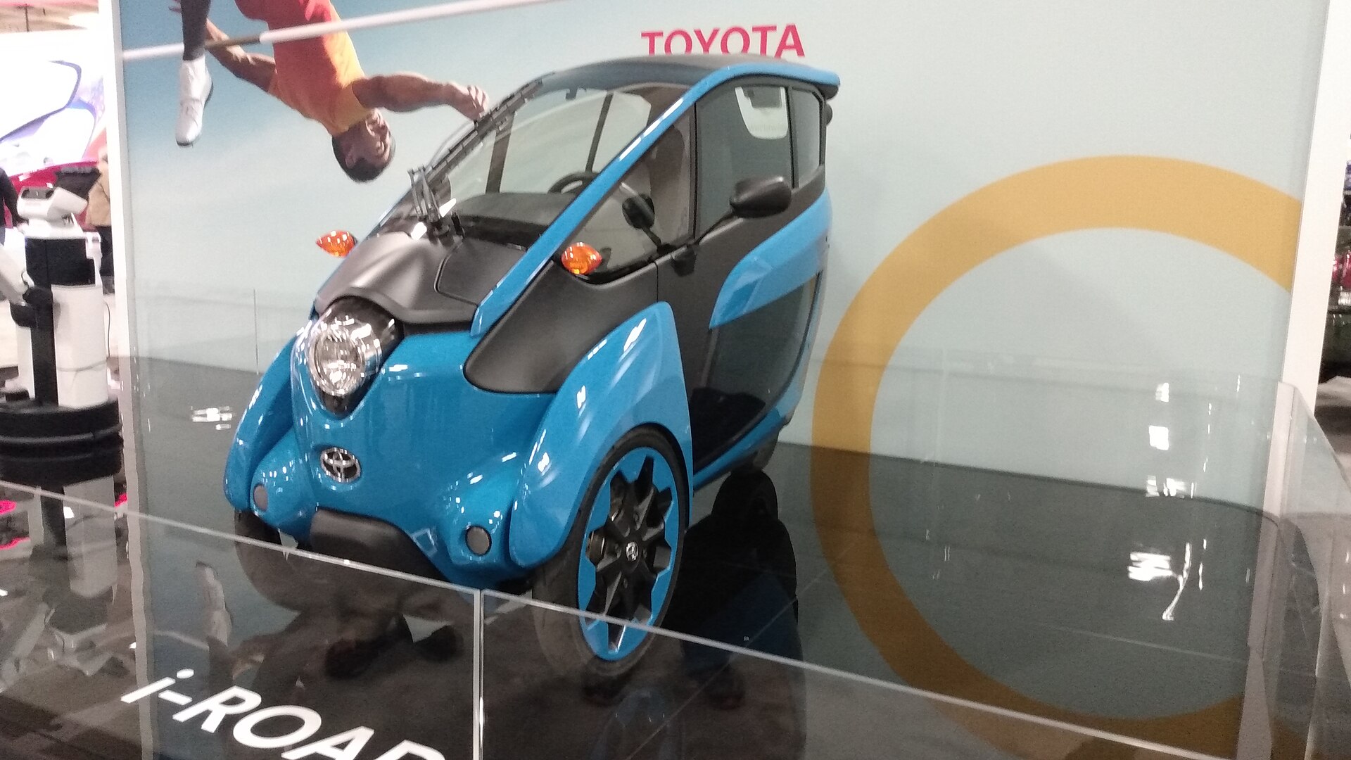 Toyota i-Road Concept electric vehicle