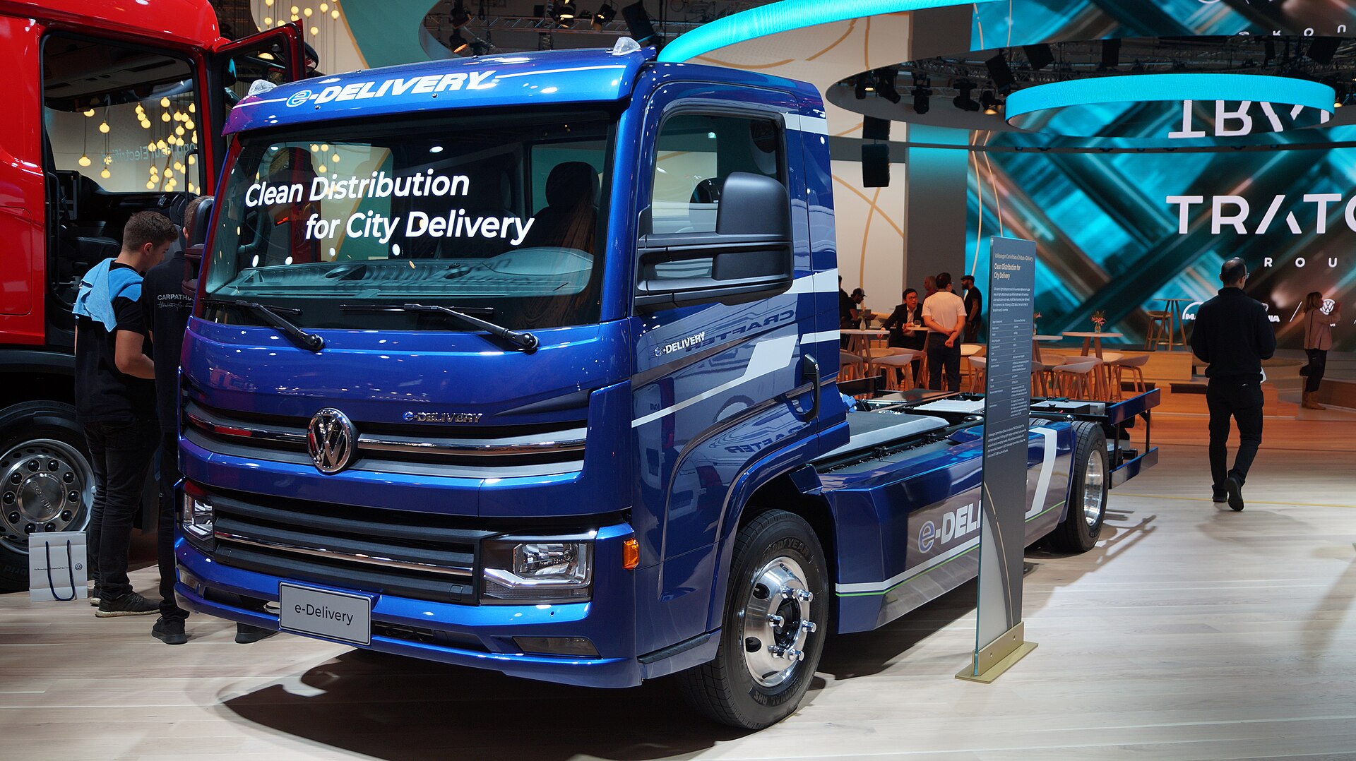 Volkswagen e-Delivery at IAA 2018