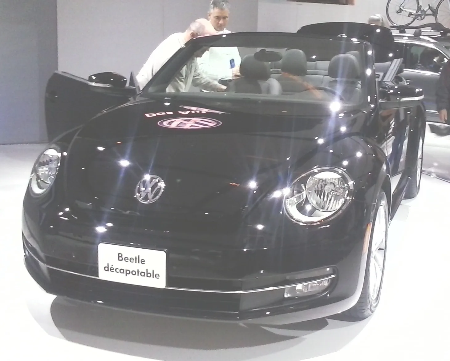 2013 Volkswagen Beetle Convertible at the 2013 MIAS