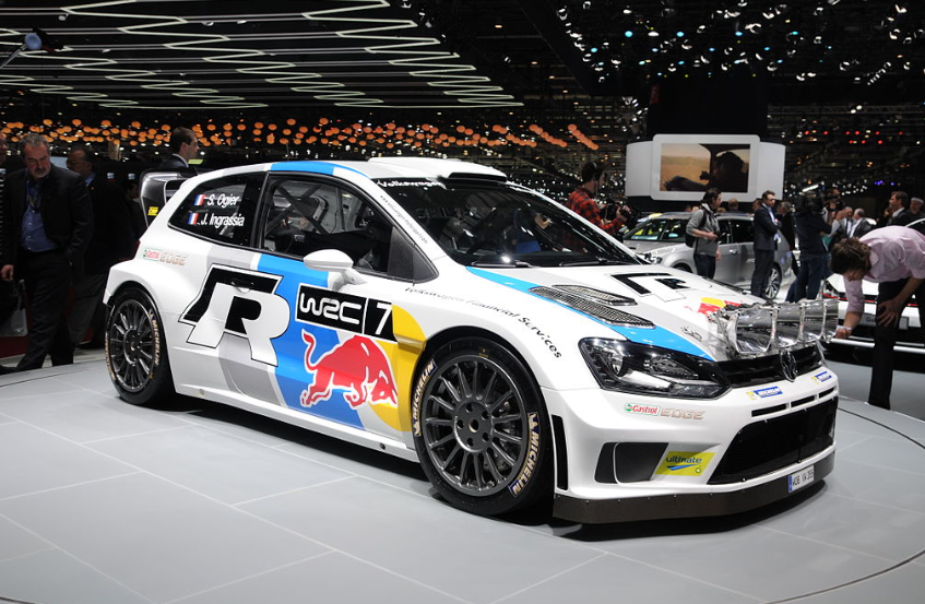Volkswagen Polo R WRC rally car