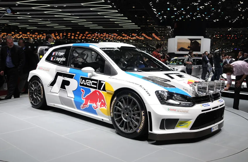 Volkswagen Polo R WRC rally car