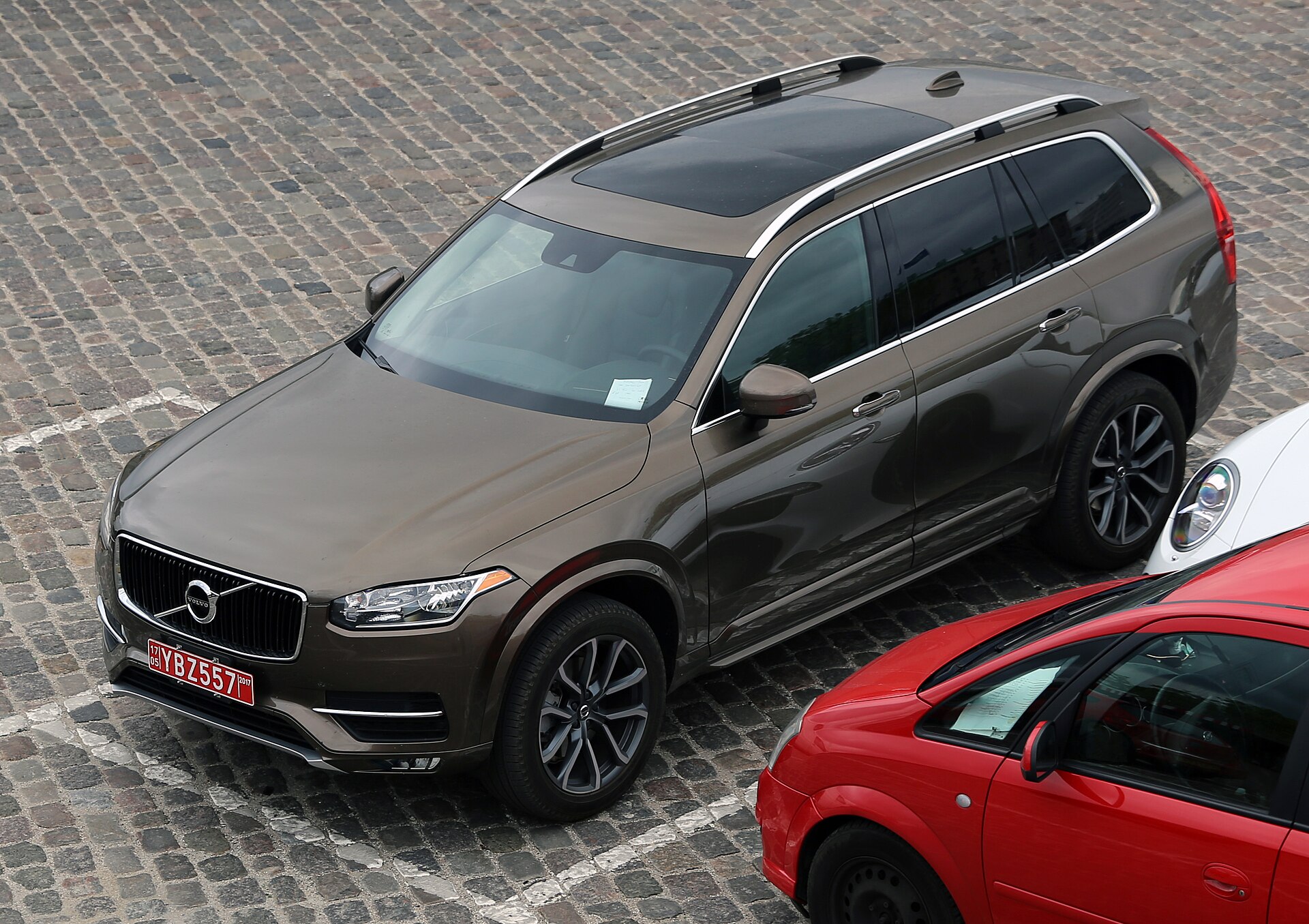 2016 Volvo XC90 photographed in Copenhagen