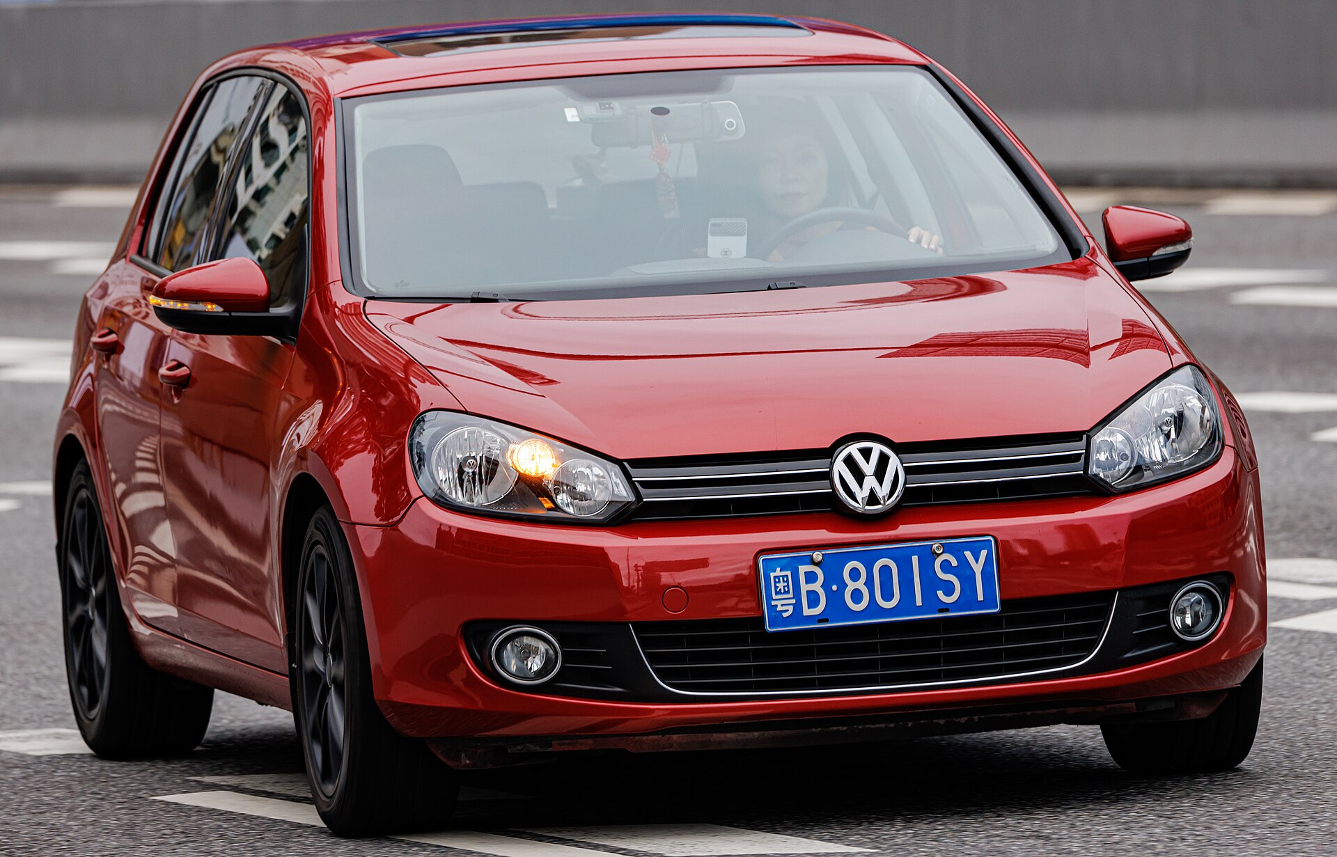 Volkswagen Golf Mk6 (Typ 5K) photographed in China