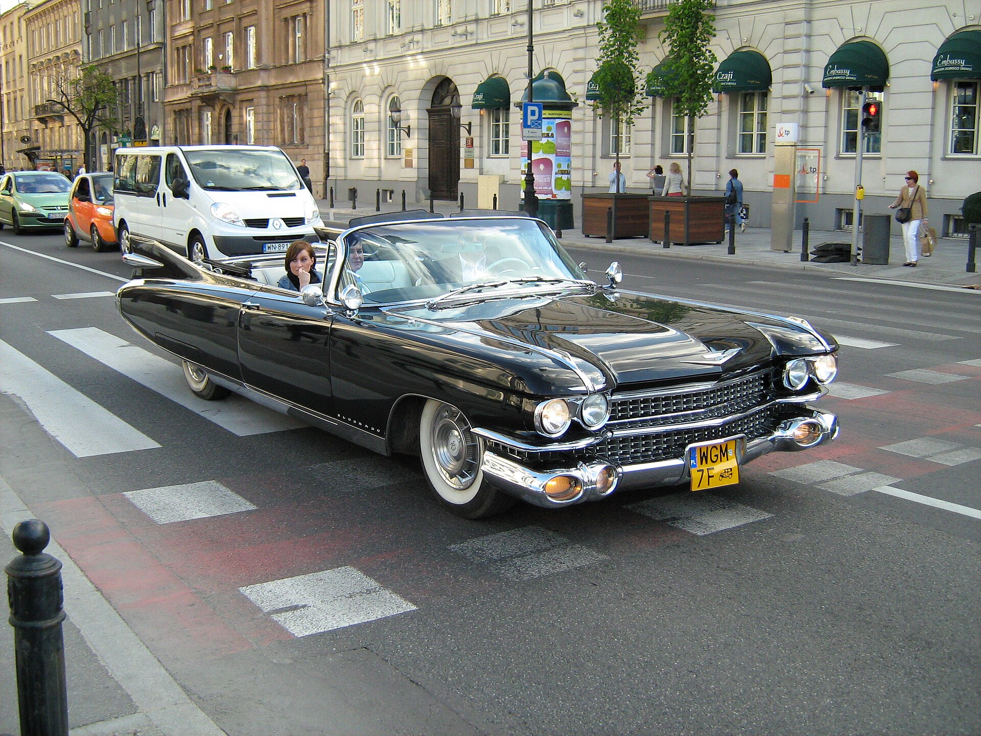 1959 Cadillac Eldorado Biarritz convertible in Warsaw