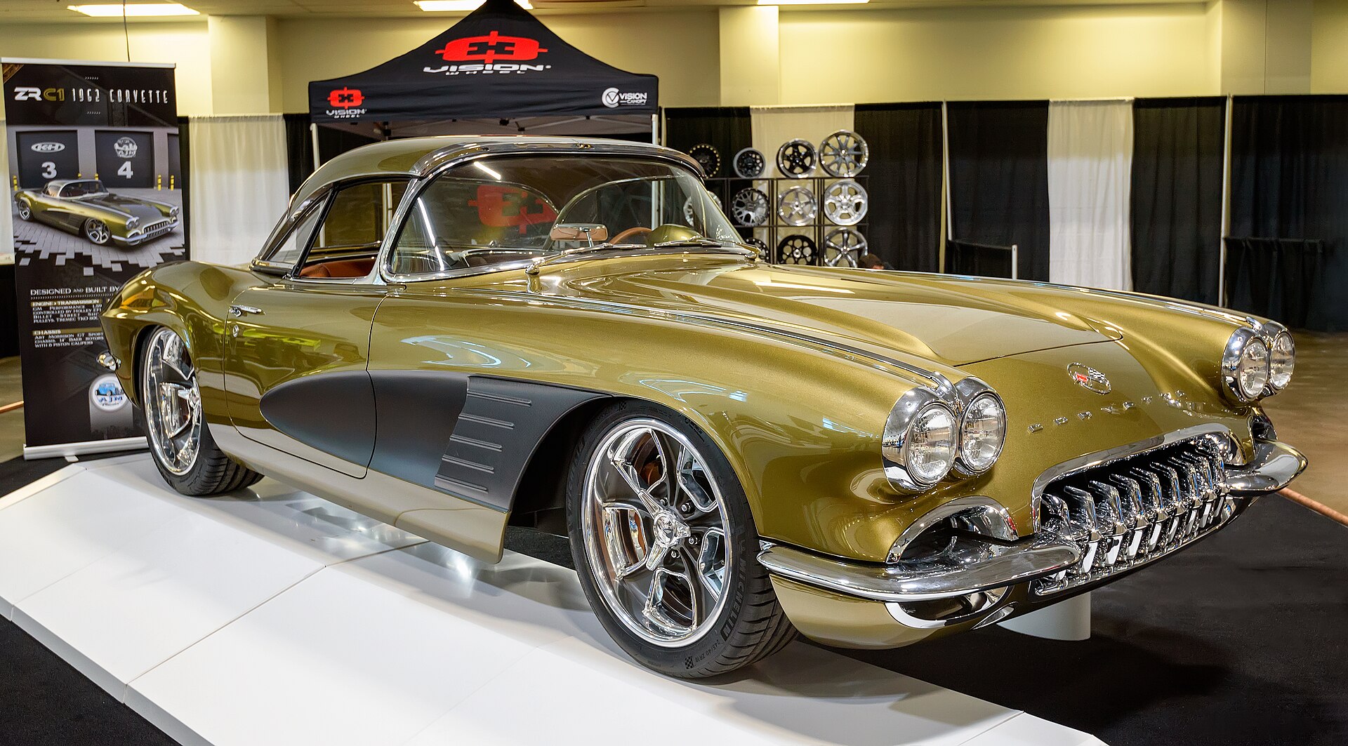 1962 Chevrolet Corvette at a car show