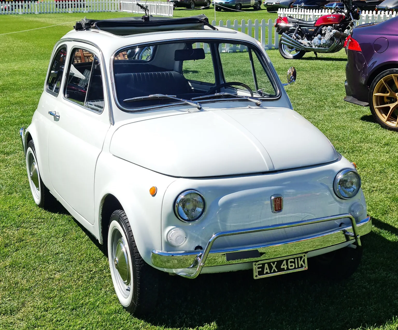 1972 Fiat 500 Lusso, similar to the 1971 model described in the article.
