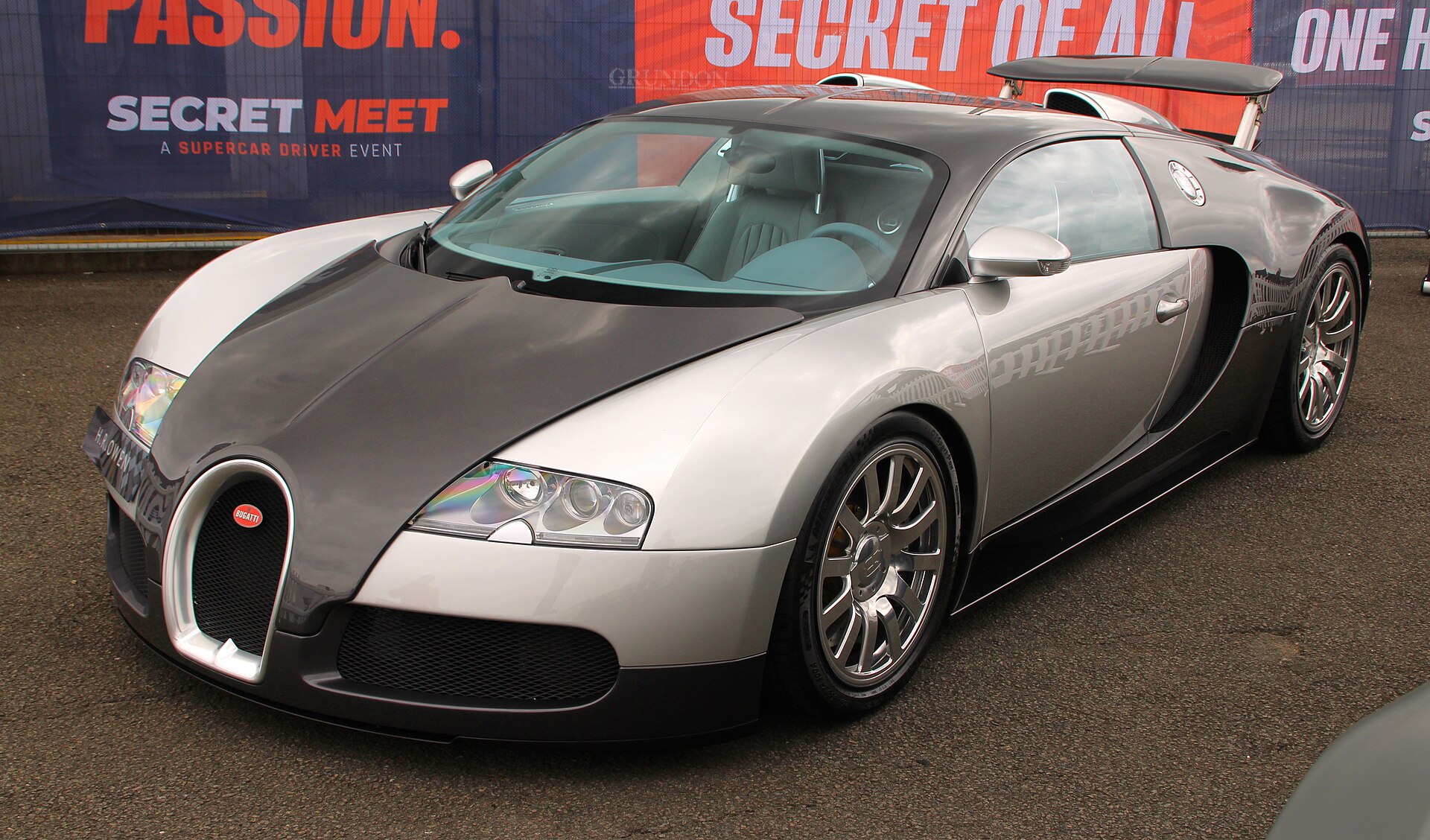 2008 Bugatti Veyron 16.4 photographed in 2015
