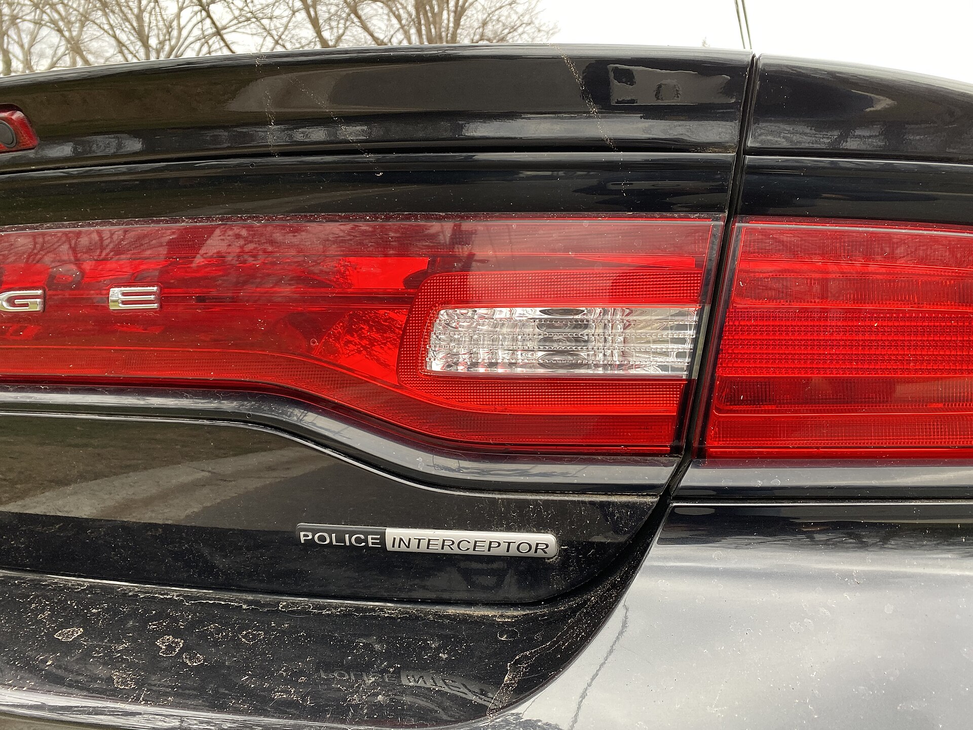 2011-2014 Dodge Charger LD black Interceptor