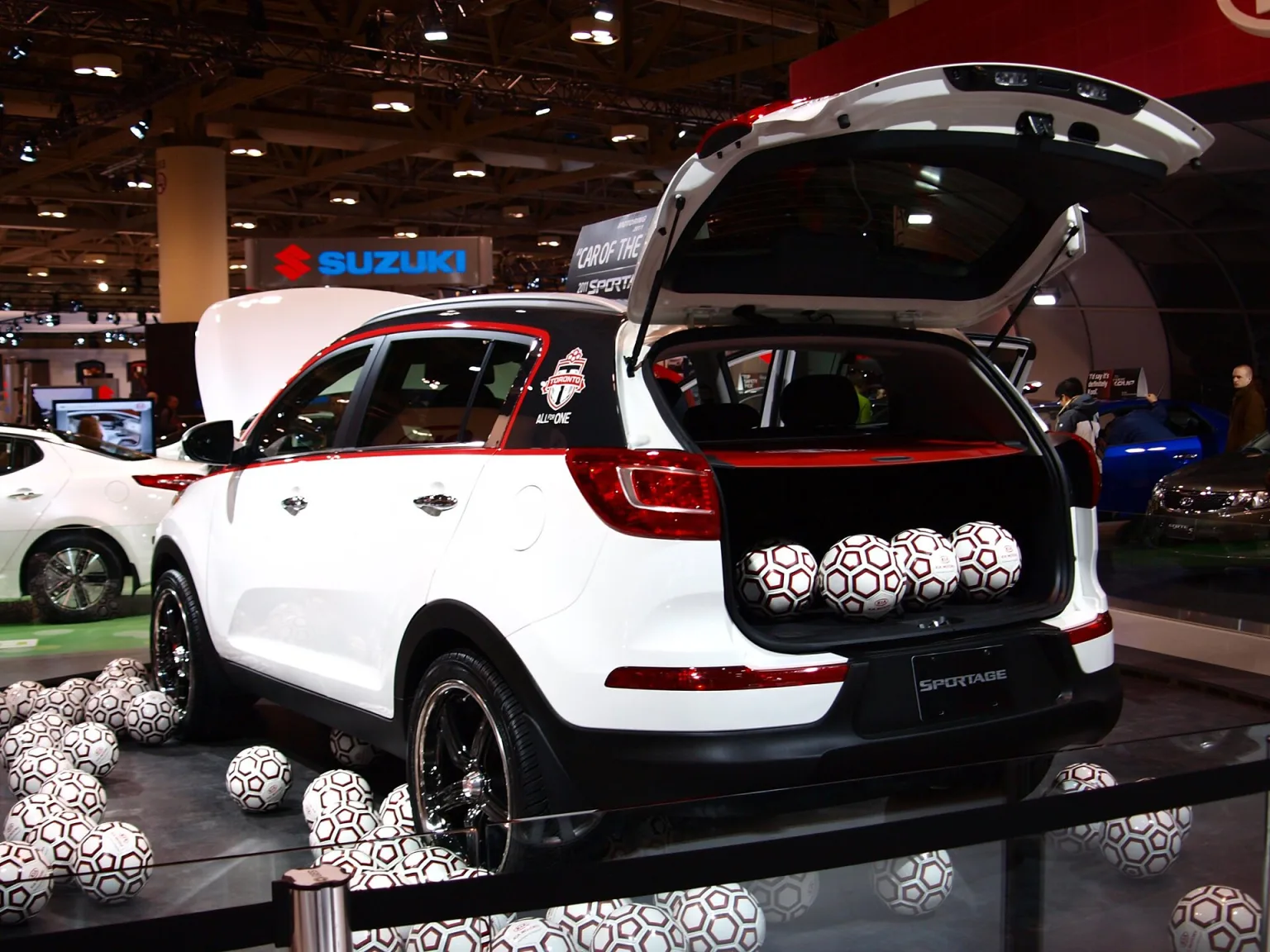 2011 Kia Sportage, third generation (SL), front view