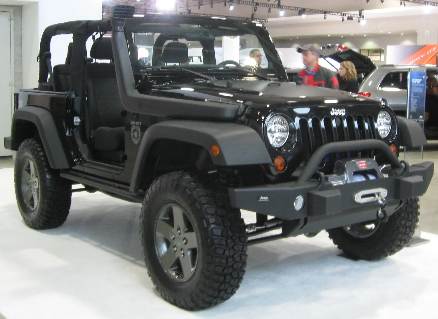 2011 Jeep Wrangler Black Ops at the 2011 Washington DC Auto Show