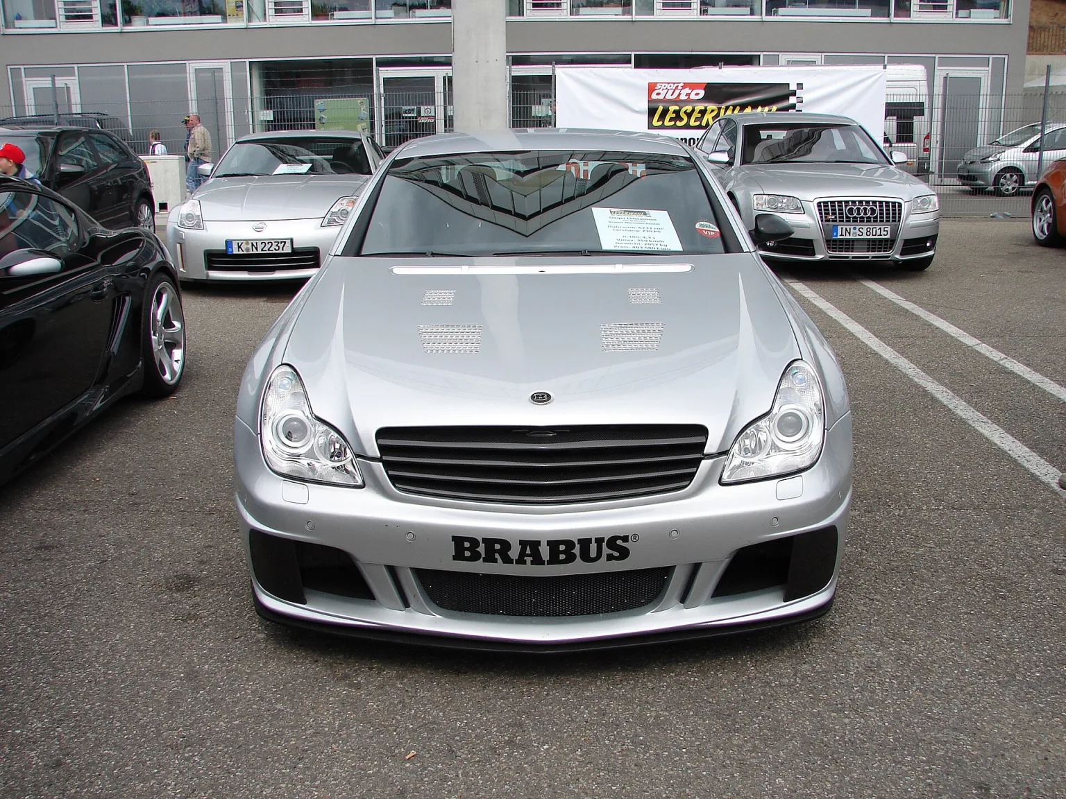 Brabus Rocket based on the Mercedes-Benz CLS, front view