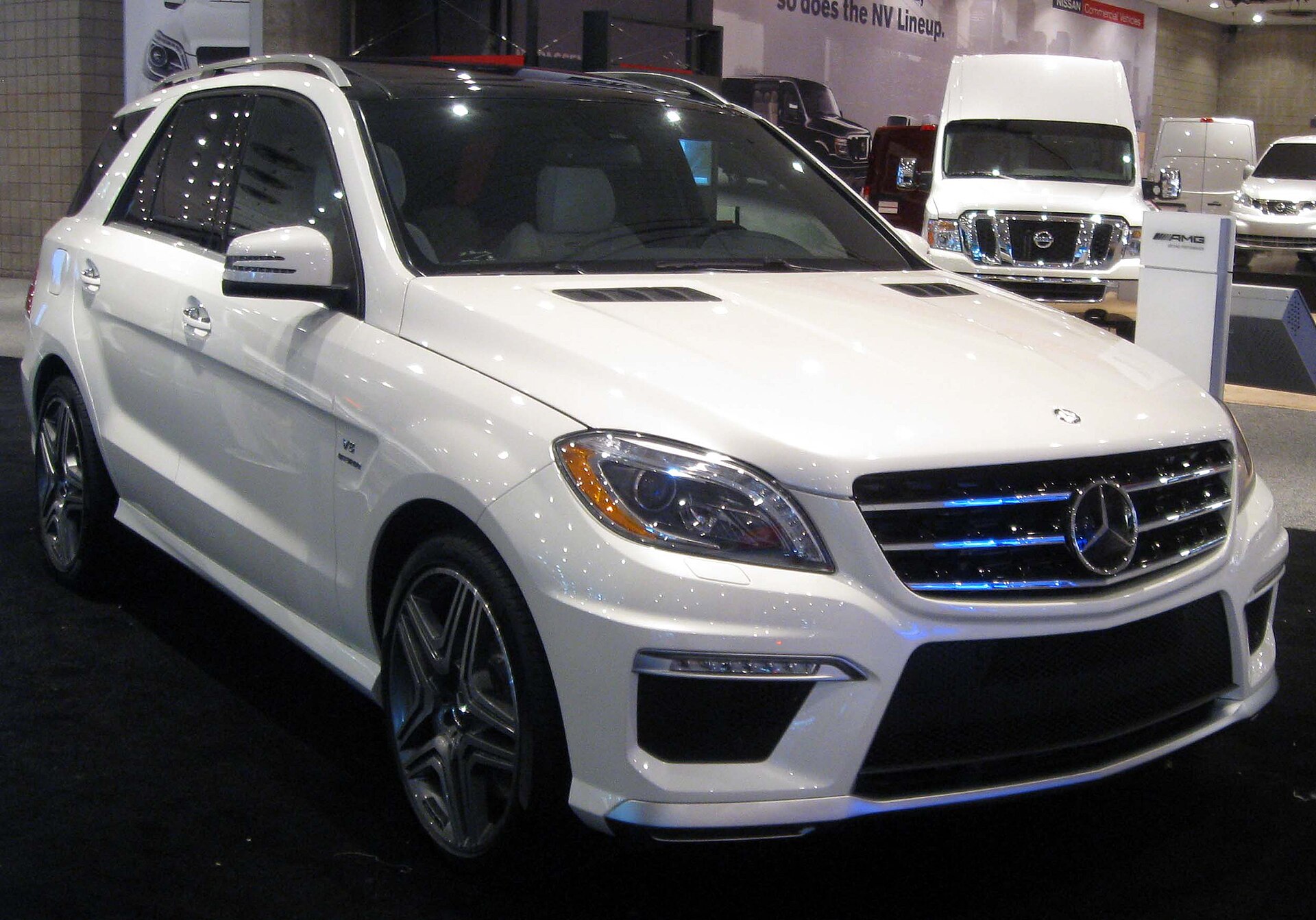 2012 Mercedes-Benz ML63 AMG at the 2012 New York International Auto Show
