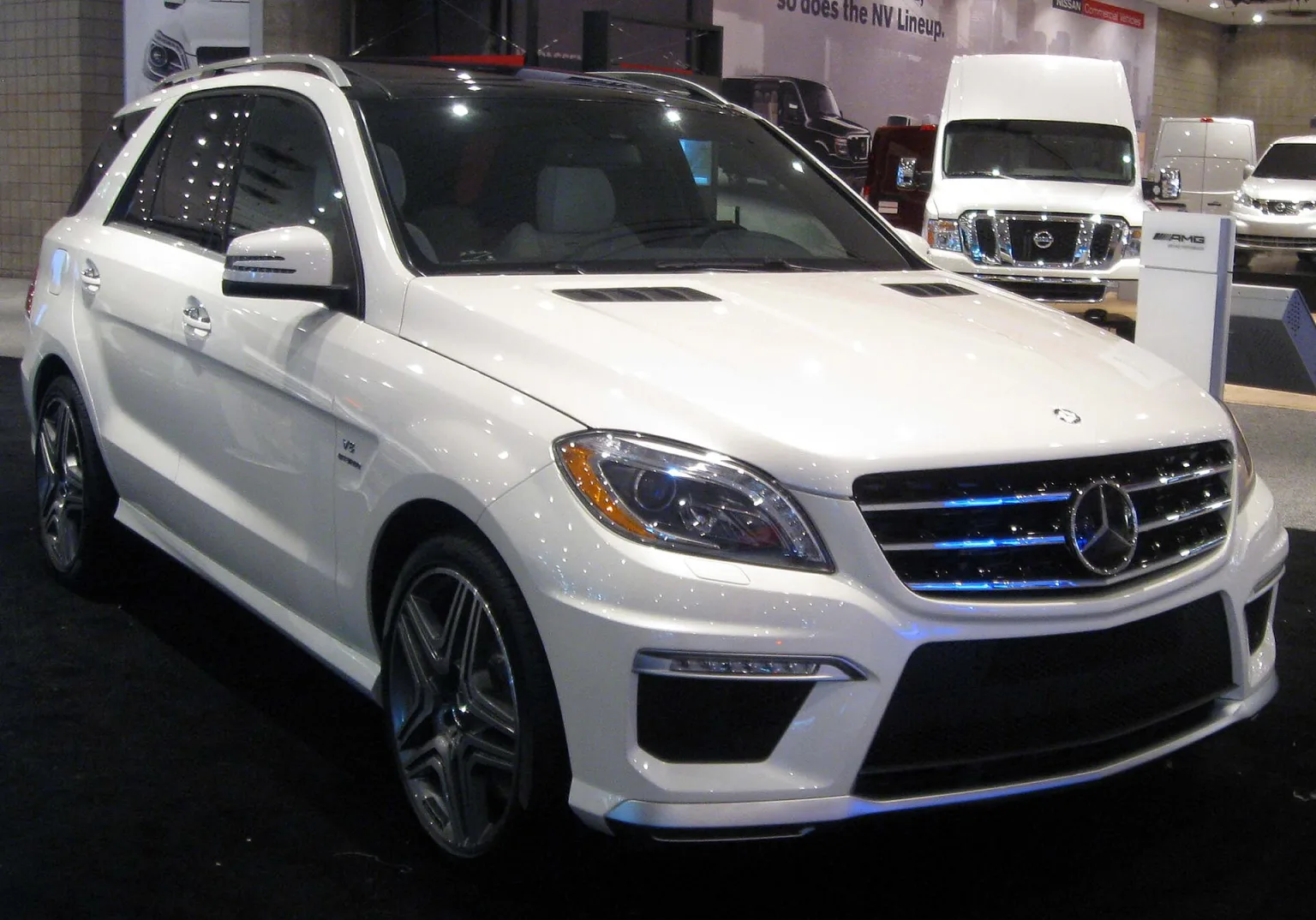 2012 Mercedes-Benz ML63 AMG at the 2012 New York International Auto Show