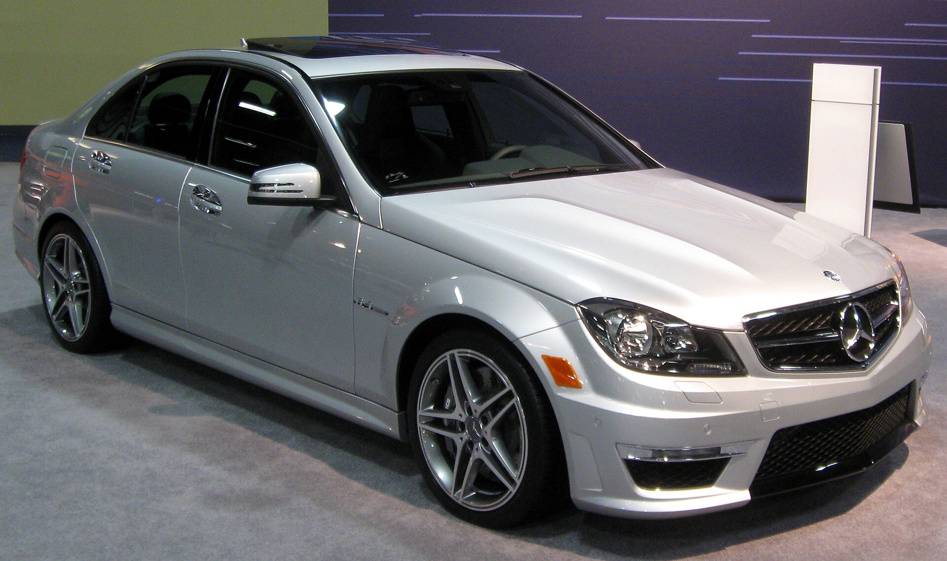 2012 Mercedes-Benz C63 AMG sedan