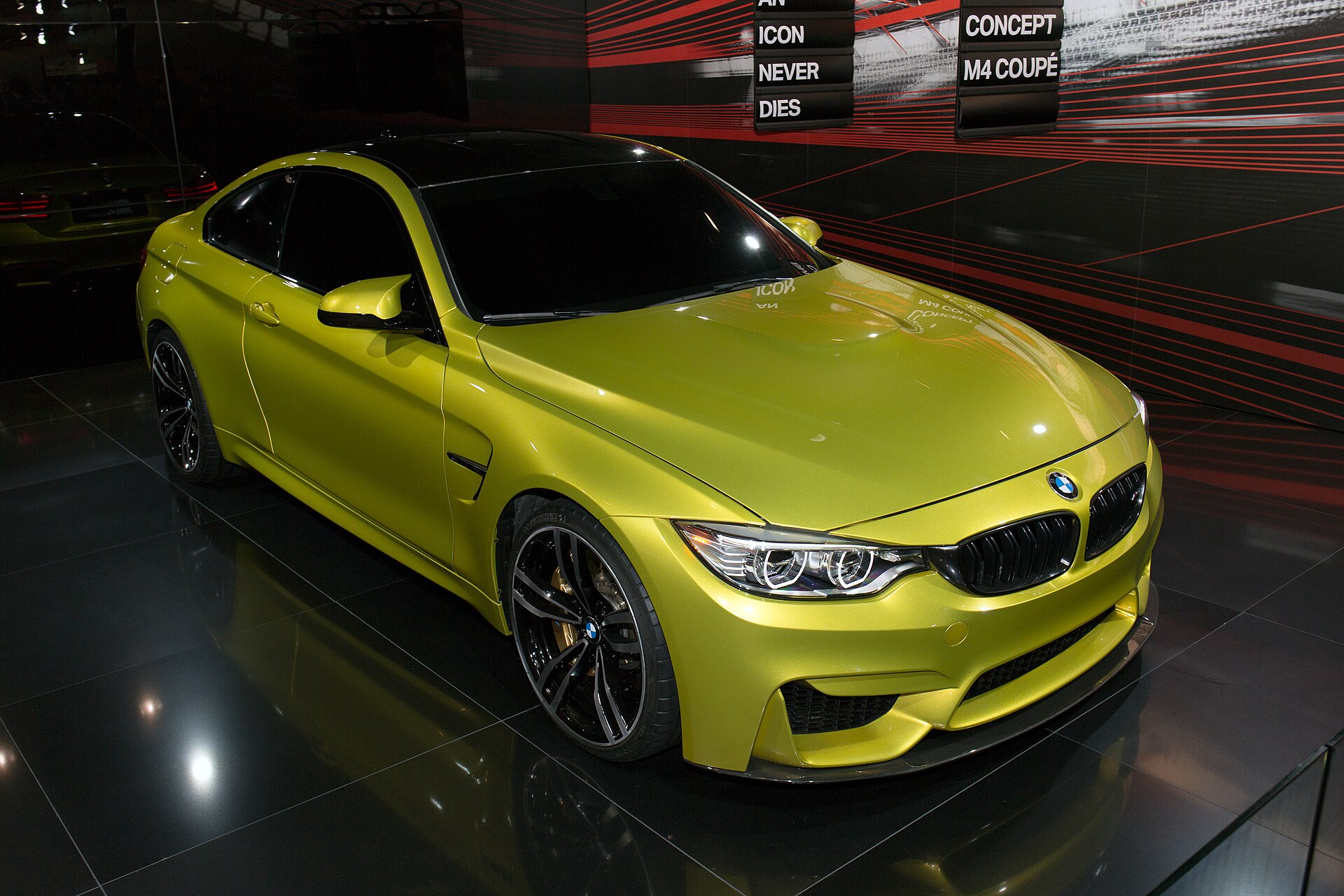 BMW Concept M4 Coupe at the 2013 Tokyo Motor Show