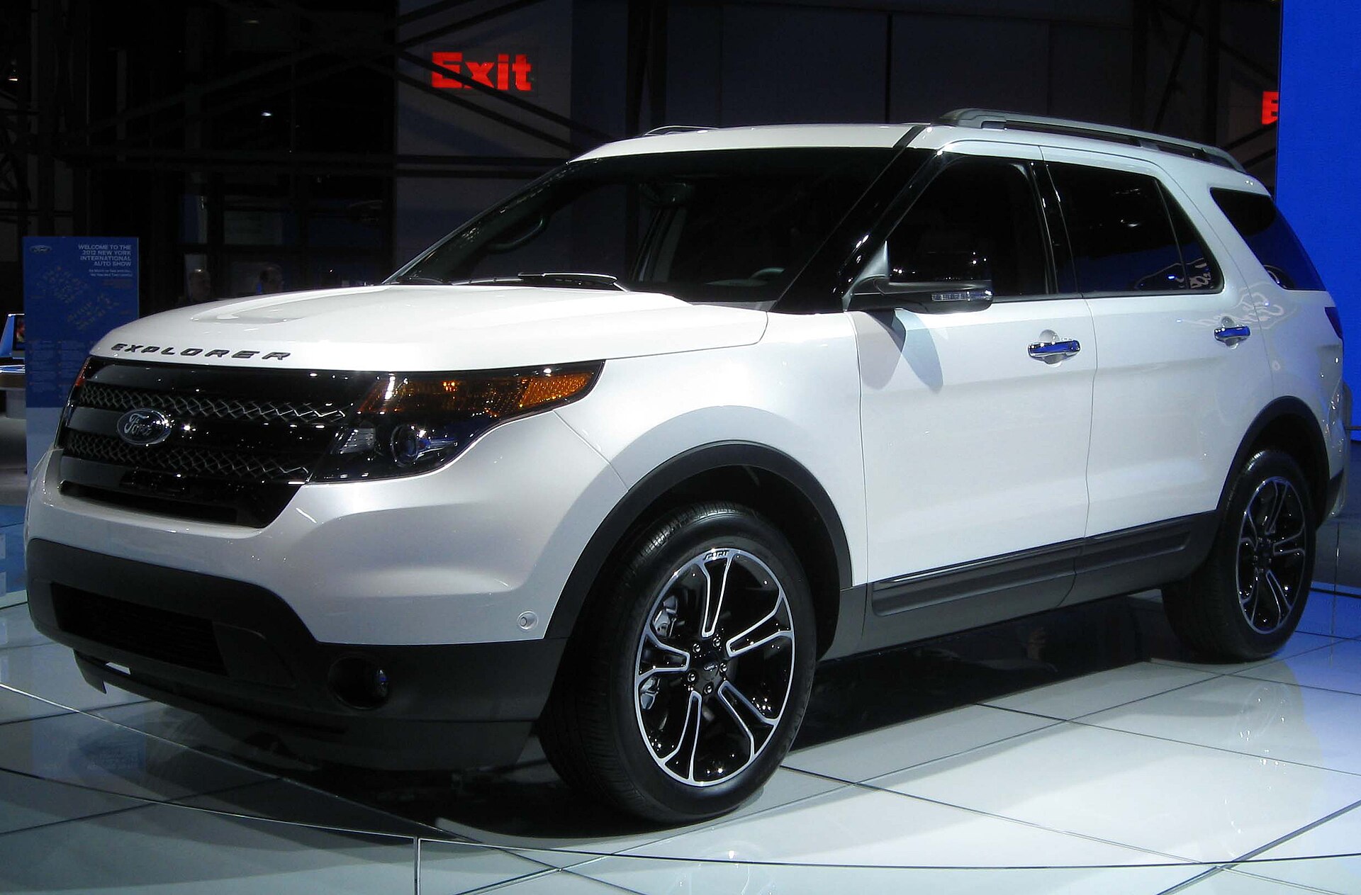 2013 Ford Explorer Sport at the 2012 New York International Auto Show