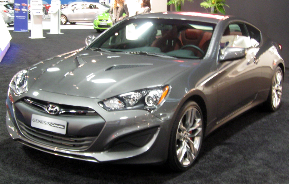 2013 Hyundai Genesis Coupe at the 2012 DC Auto Show