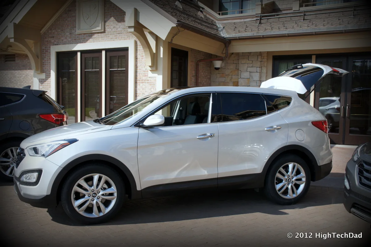 2013 Hyundai Santa Fe at its launch event