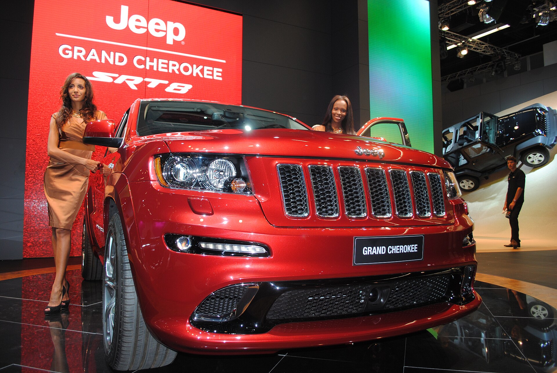 2012 Jeep Grand Cherokee SRT8 at the 2011 Frankfurt Motor Show