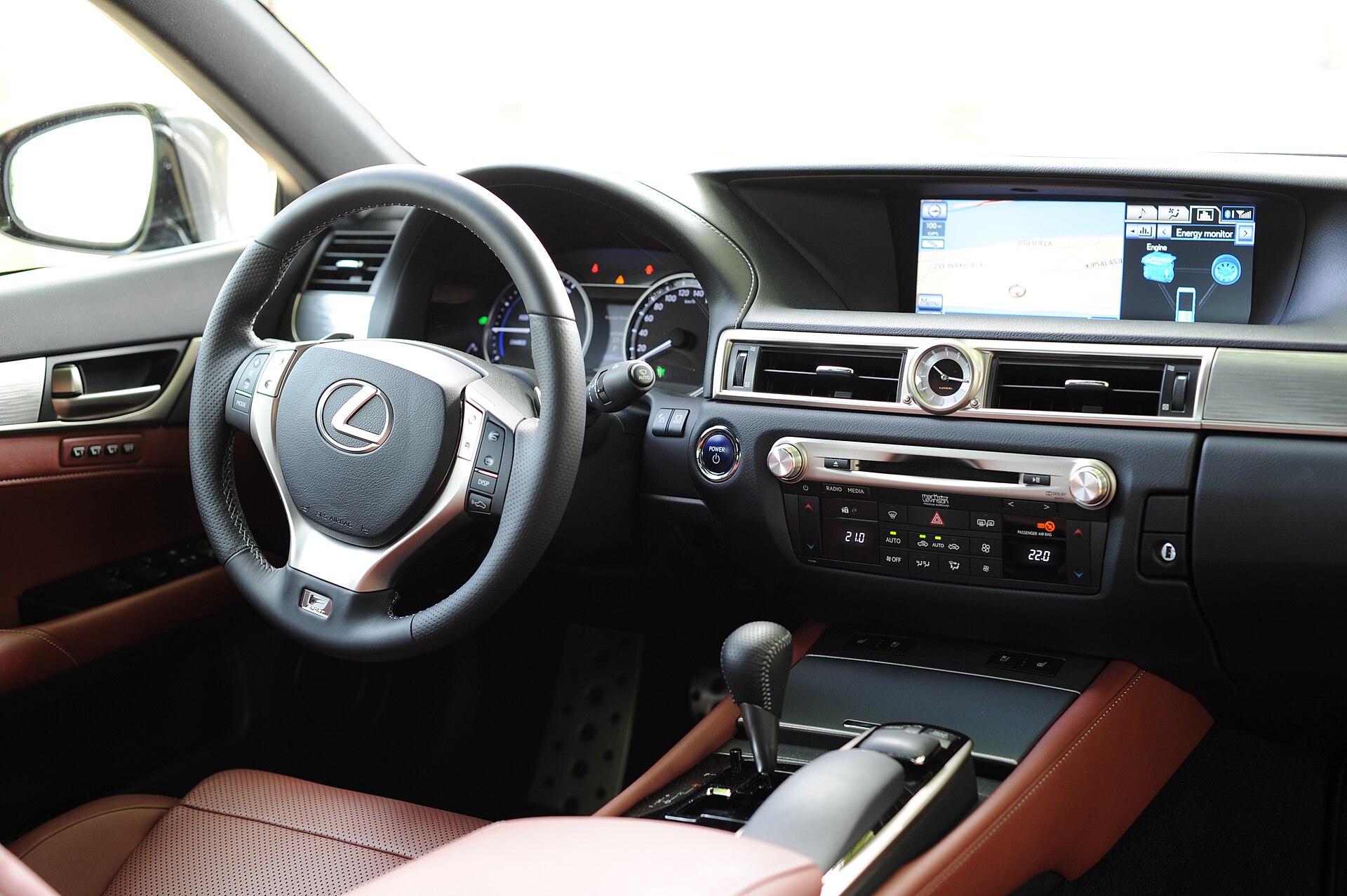 2012 Lexus GS450h F Sport hybrid sedan