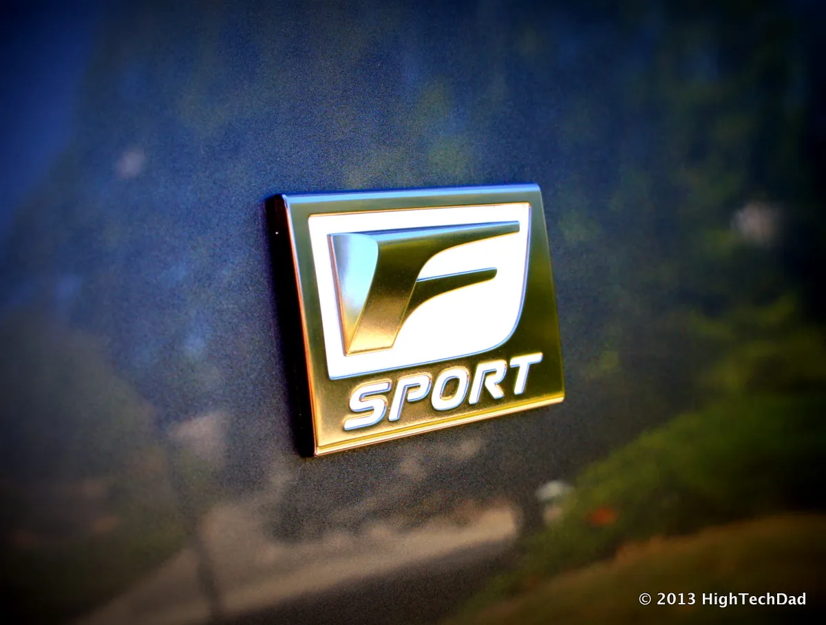F Sport emblem on a 2013 Lexus LS 460