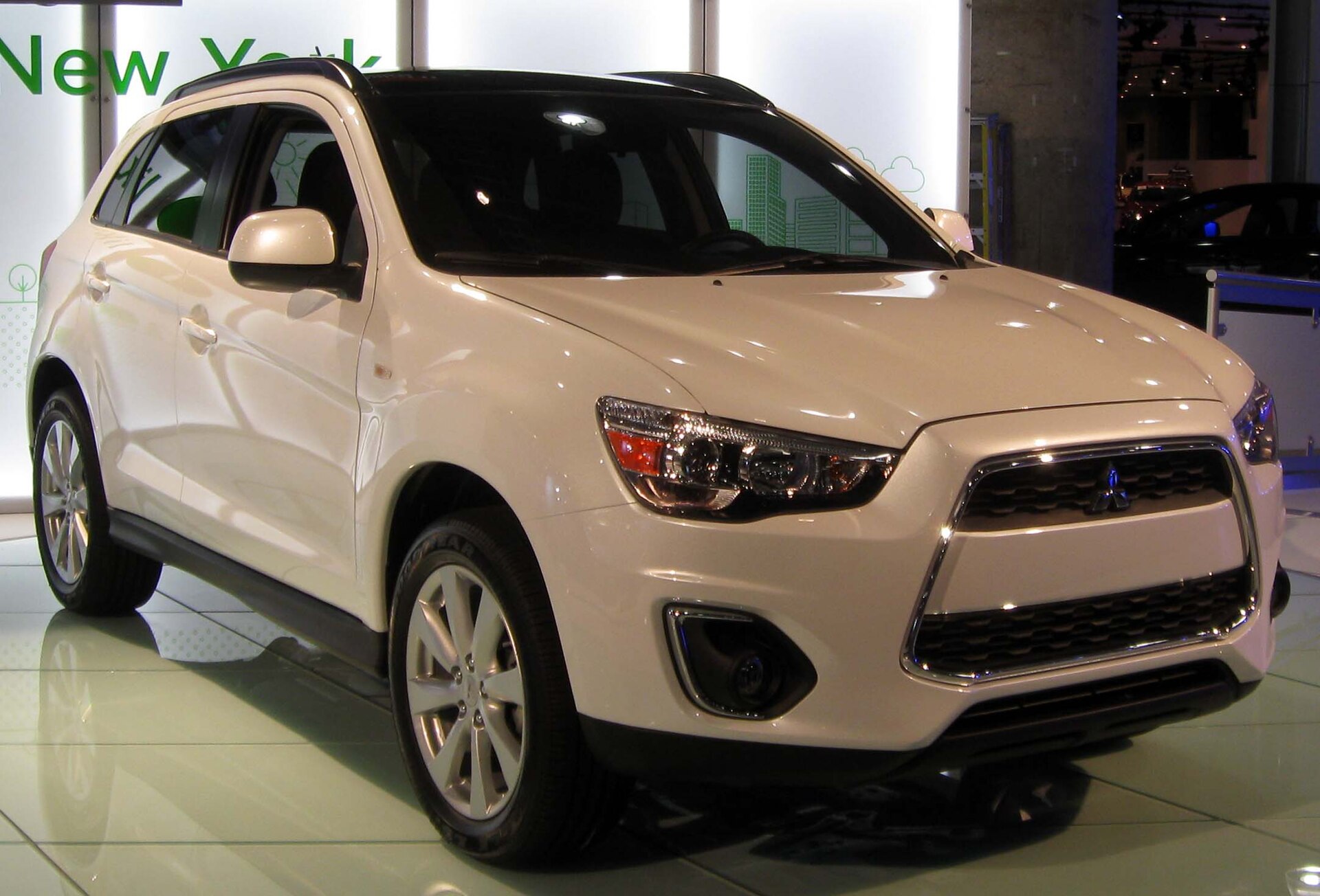2013 Mitsubishi Outlander Sport at the 2012 New York International Auto Show