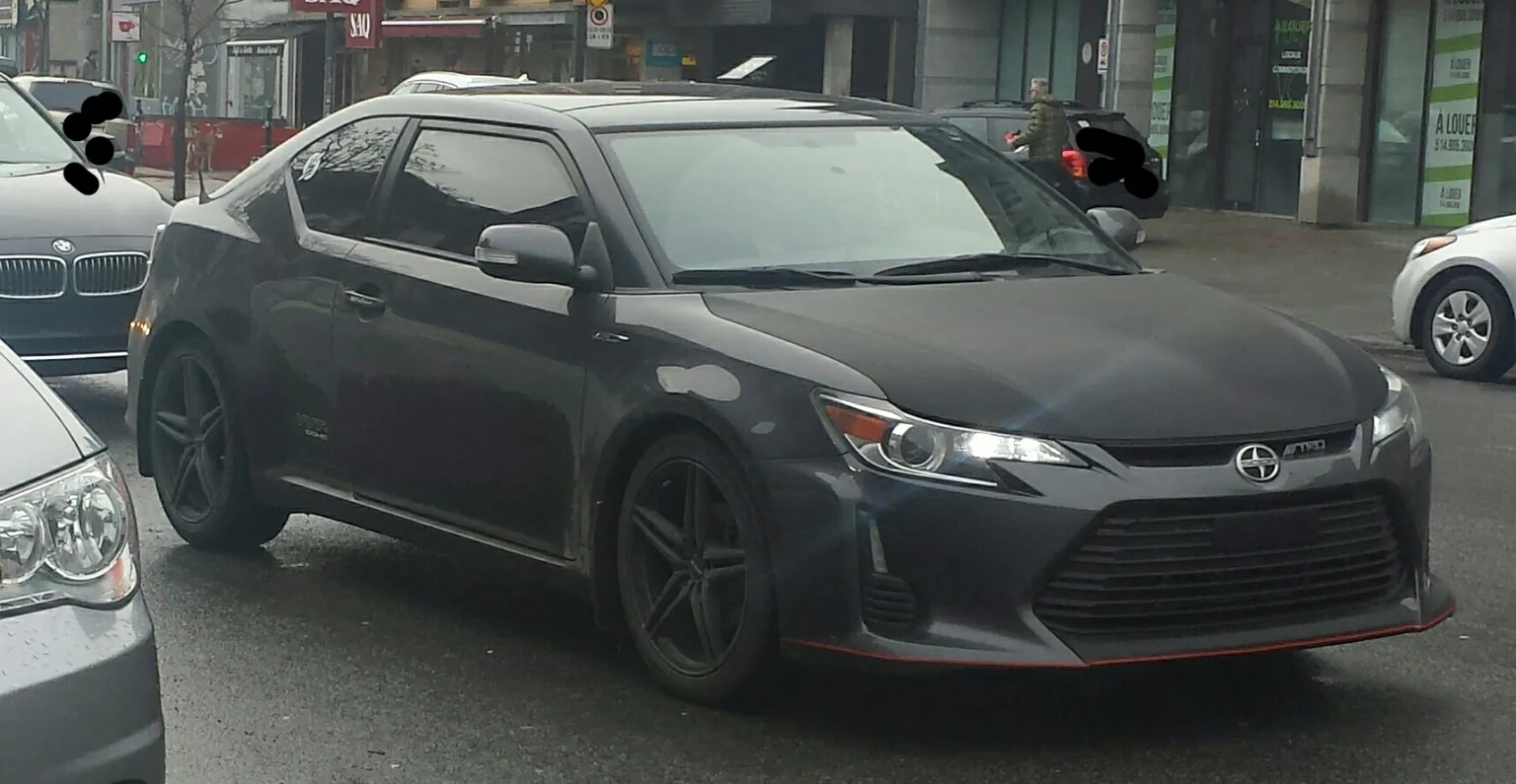 2014-2016 Scion tC TRD, exterior view