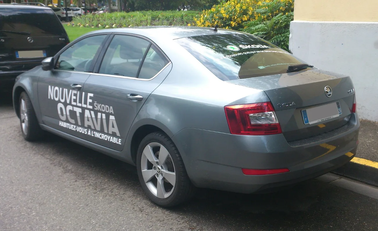 Third-generation Skoda Octavia, introduced for 2013.