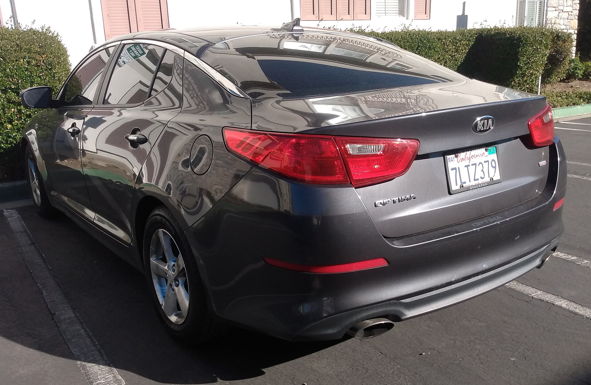 2015 Kia Optima GDI, US market model