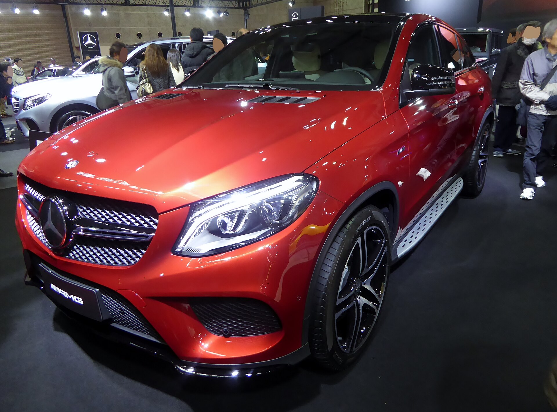 Mercedes-Benz GLE450 AMG 4MATIC Coupe (C292) at Osaka Motor Show 2015
