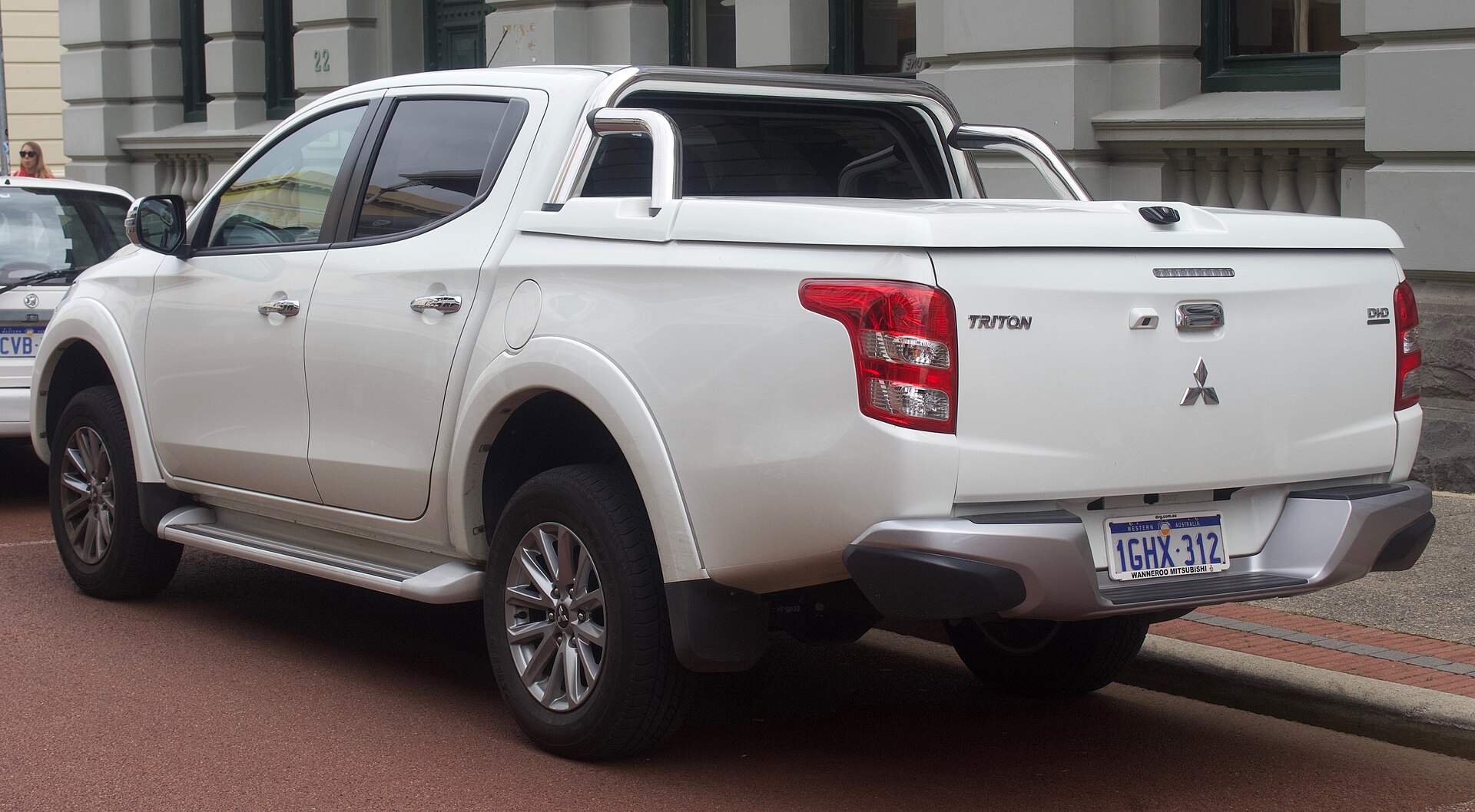 2017 Mitsubishi Triton (MQ MY18) GLS Double Cab 4x4 utility
