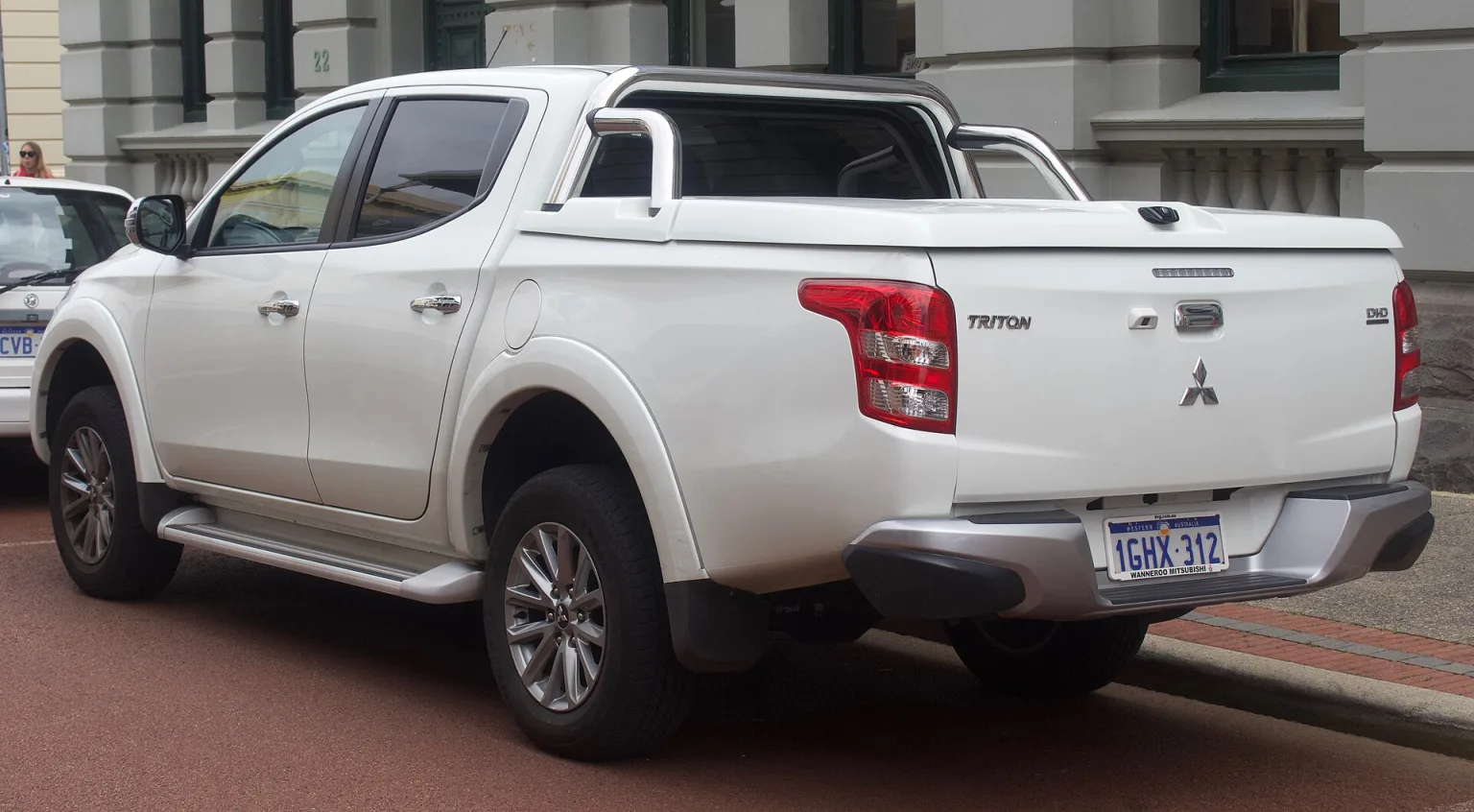 2017 Mitsubishi Triton (MQ MY18) GLS Double Cab 4x4 utility