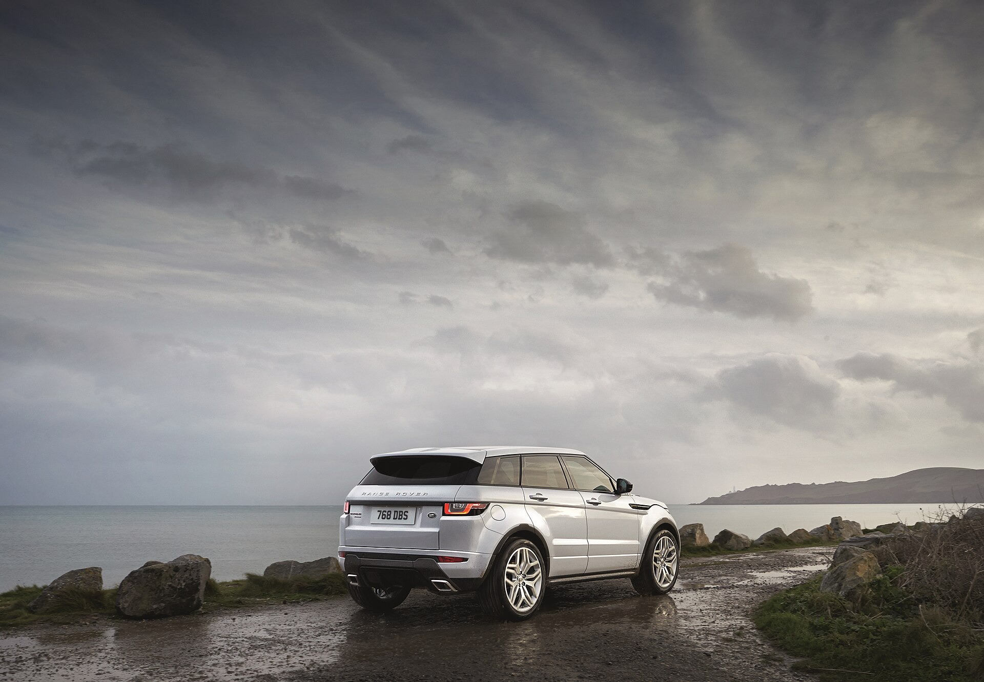 2016 Range Rover Evoque, standard hardtop model